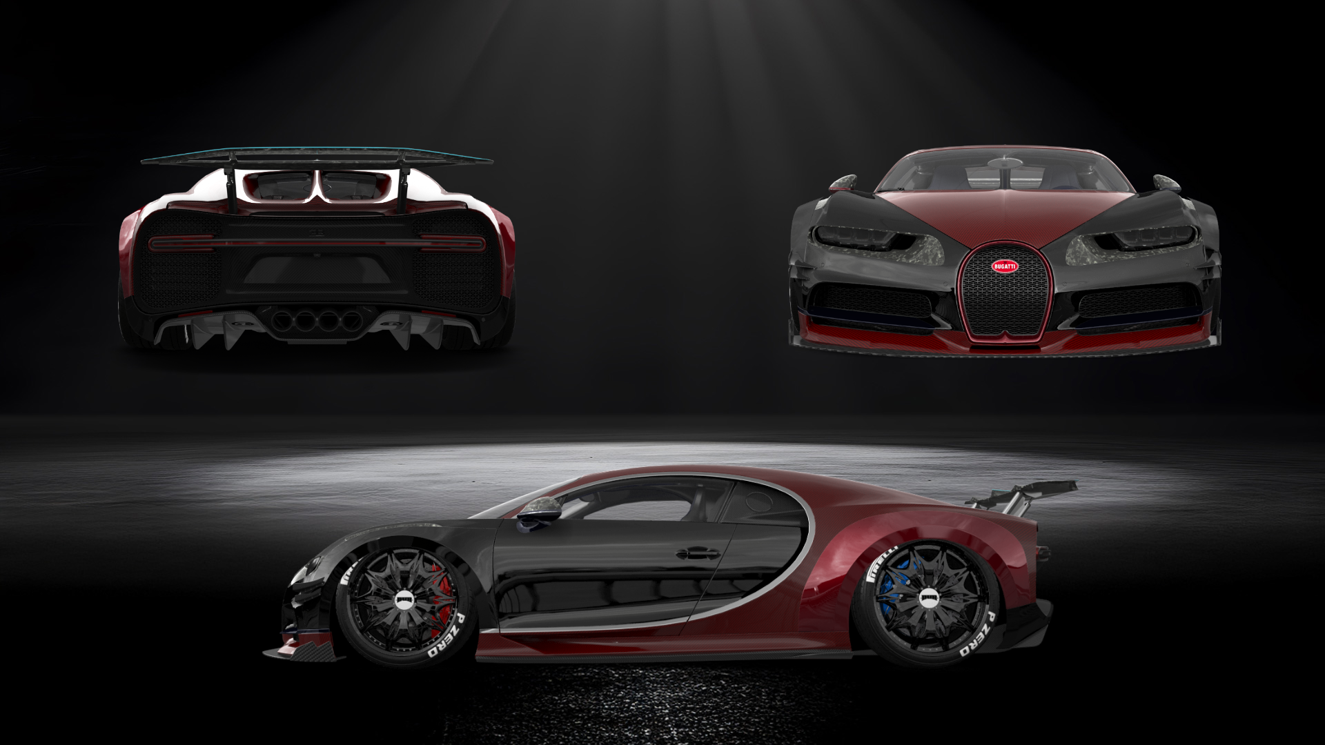 Bugatti Chiron 2 Door Coupe 2016