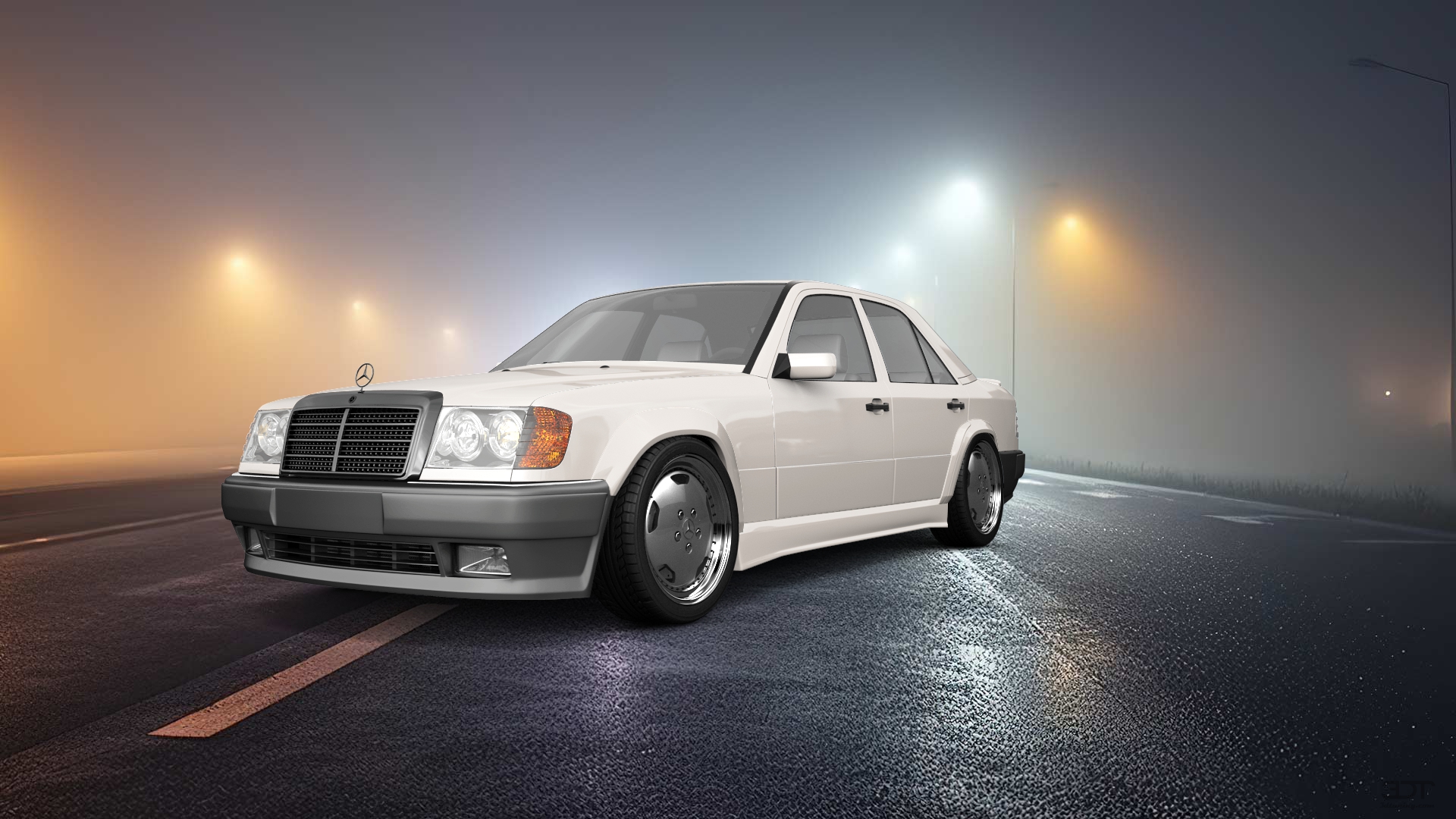 Mercedes E-Class Sedan 1984 tuning