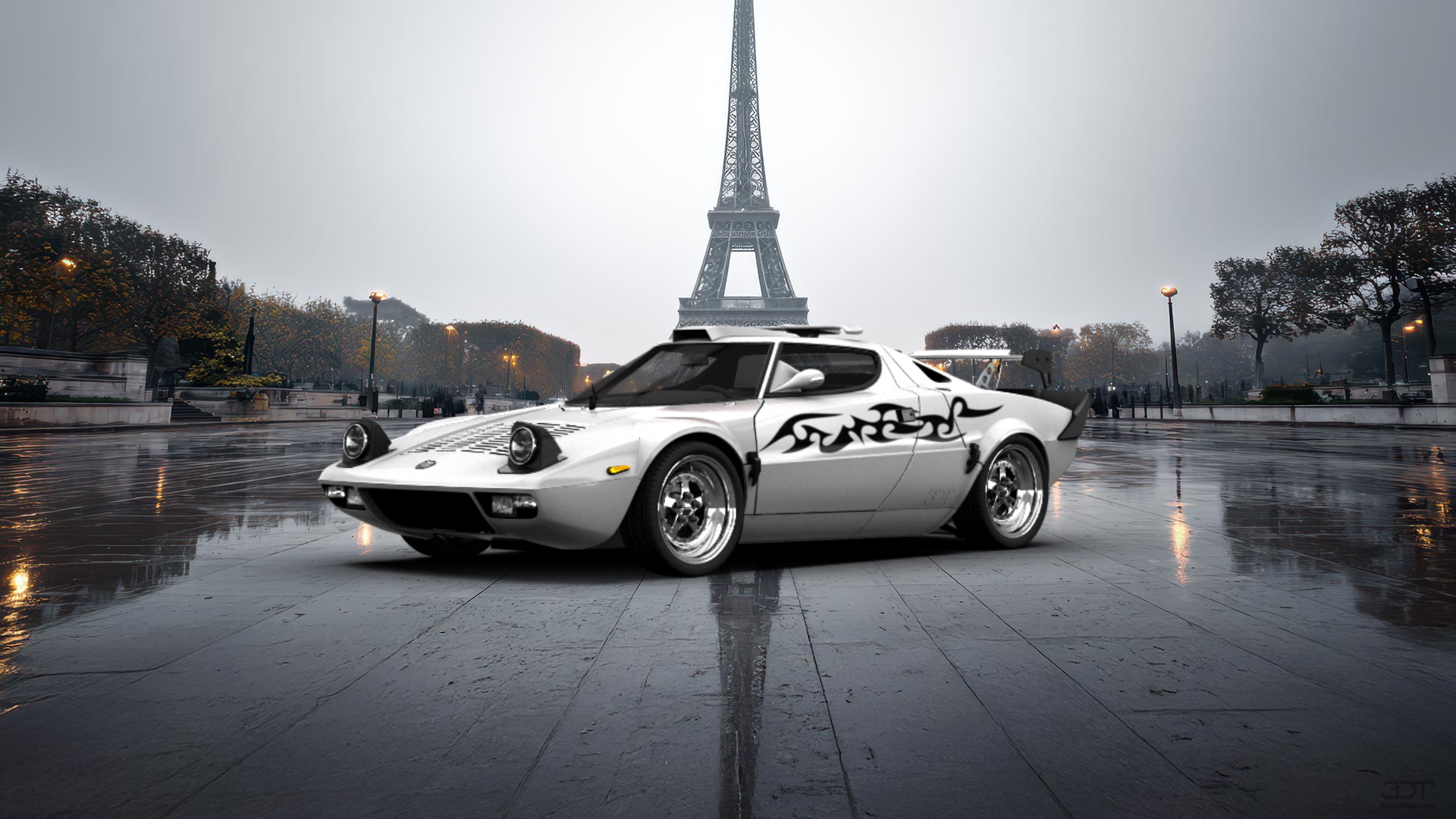 Lancia Stratos HF Coupe 1973 tuning