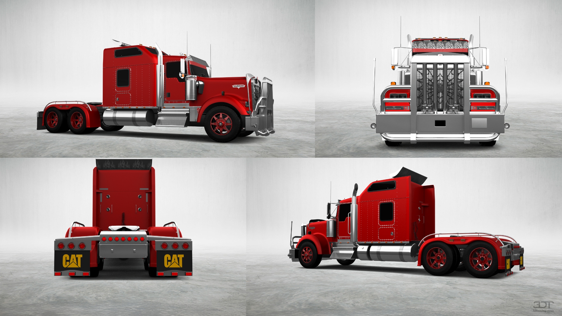 Kenworth W900 Sleeper Cab Truck 2015
