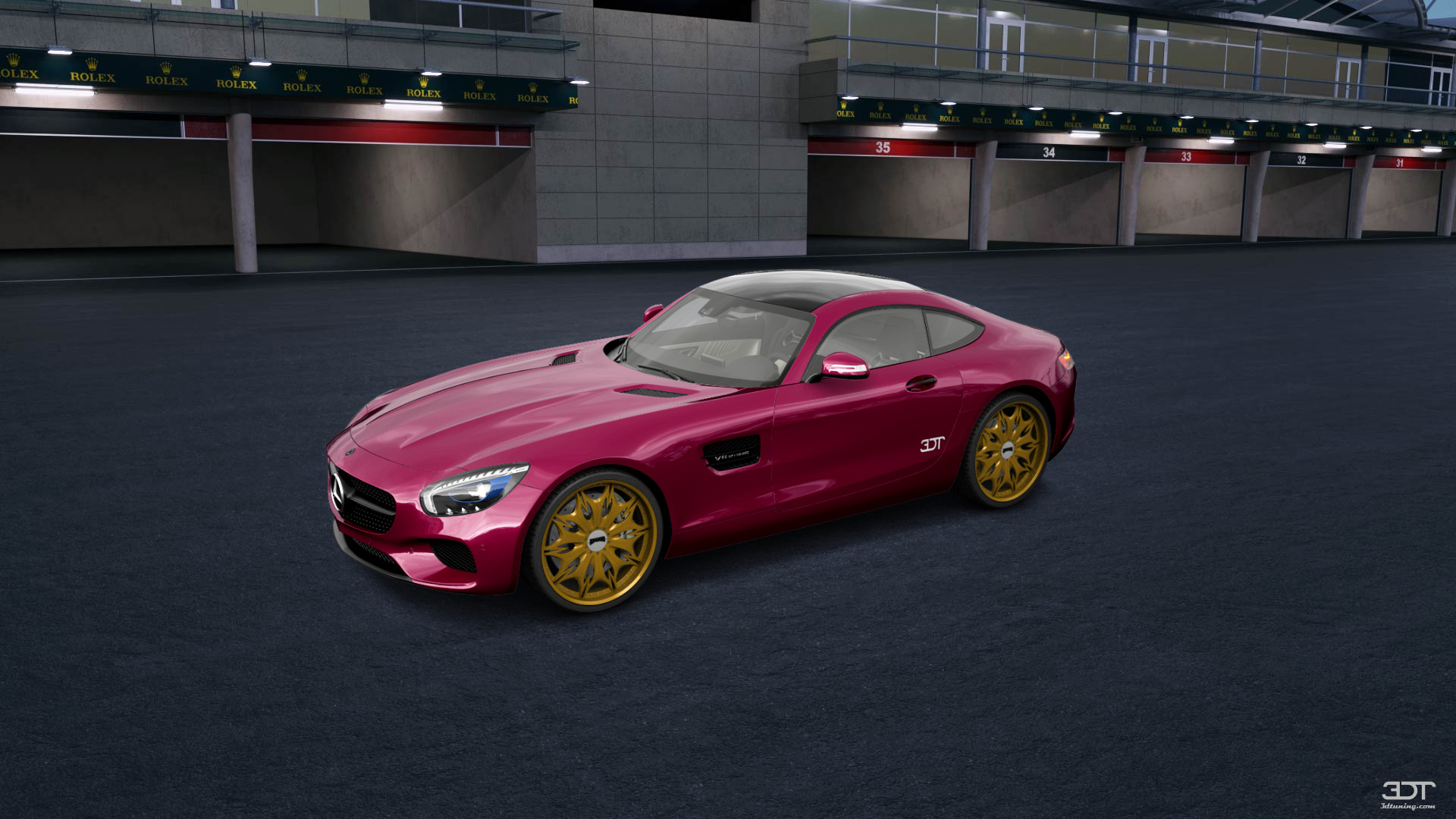 Mercedes AMG GT 2 door fastback coupe 2016