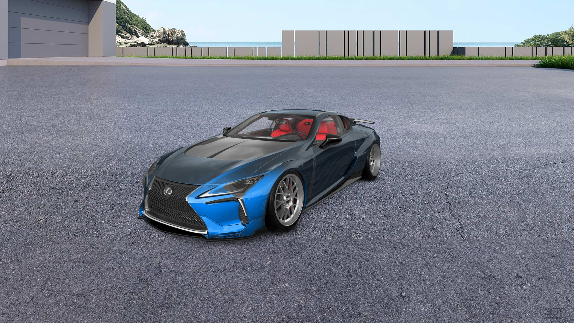 Lexus LC500 2 door fastback coupe 2017