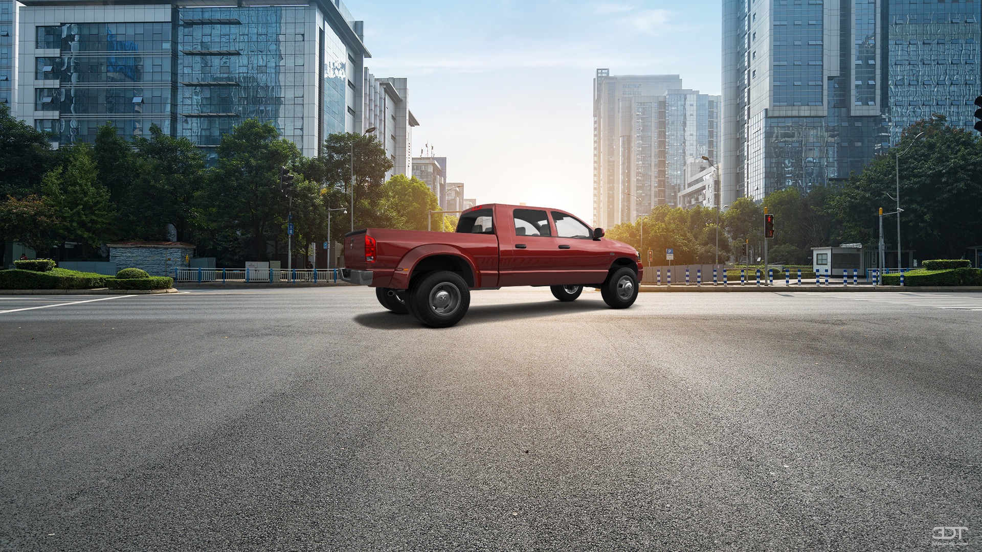 Tuning Dodge Ram 3500 Dually 4 Door pickup truck 2007