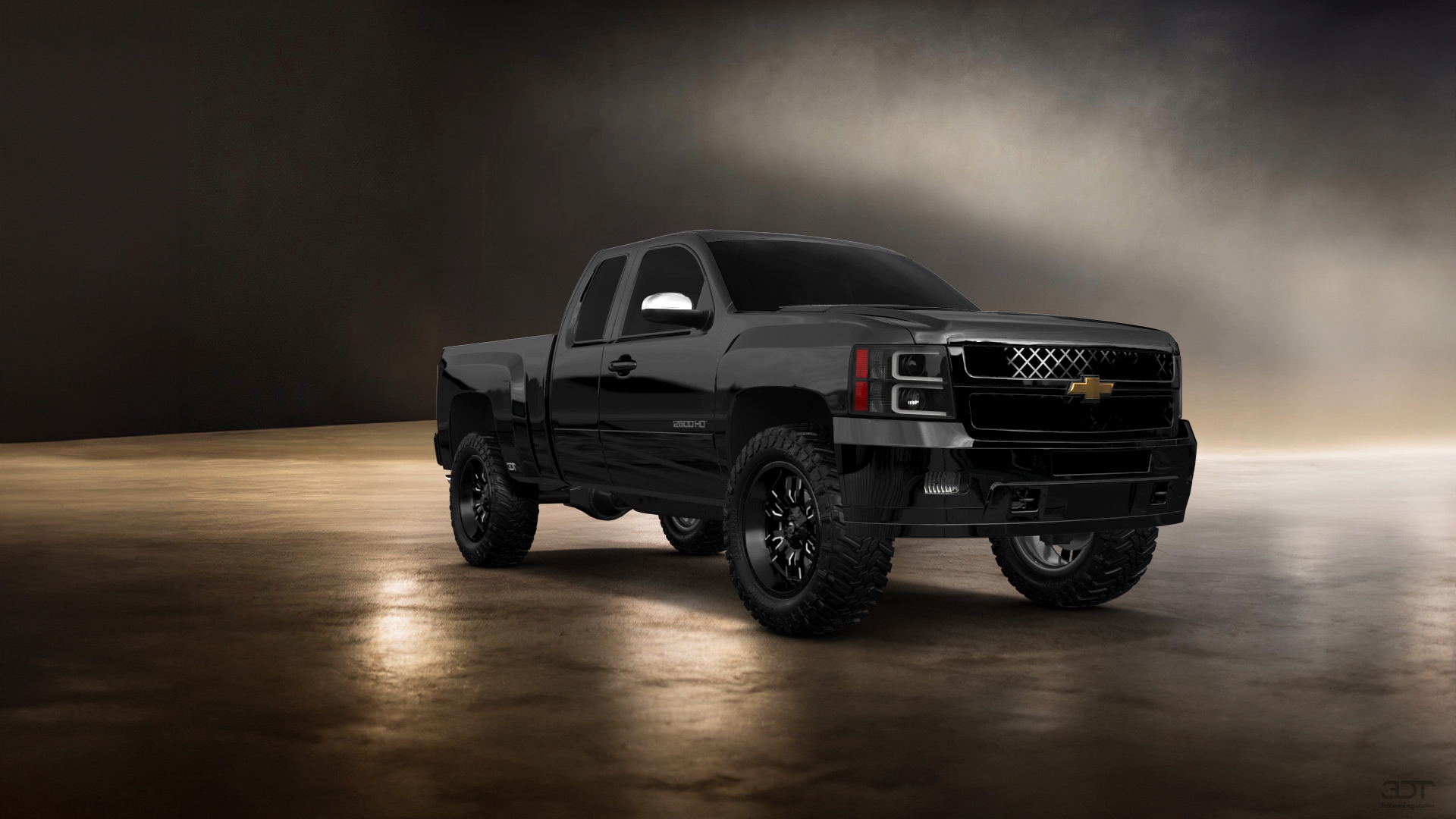 Chevrolet Silverado 2500 HD Extended Cab Pickup Truck 2007 tuning