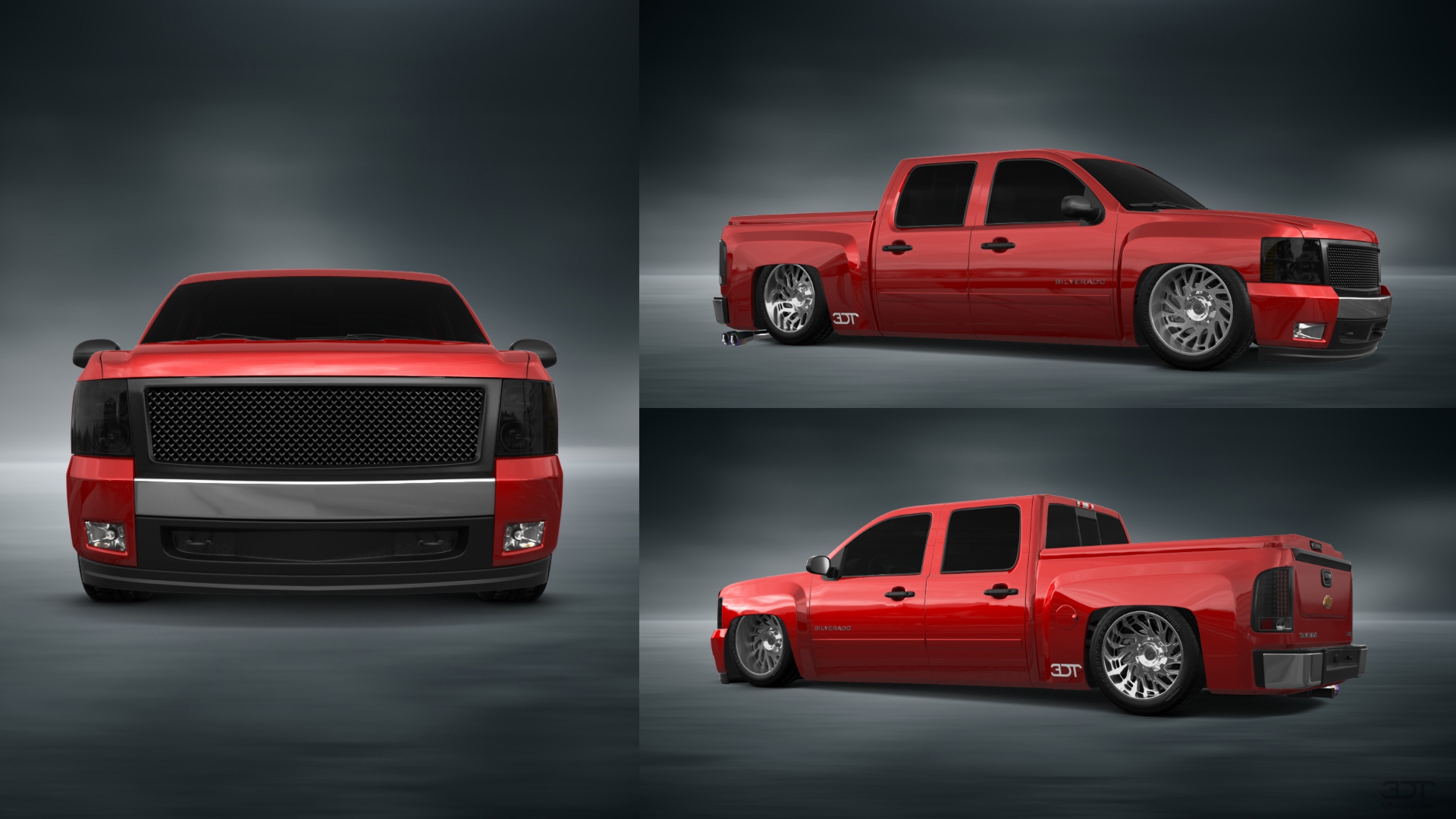 Chevrolet Silverado 1500 Crew Cab 4 Door pickup truck 2007 tuning