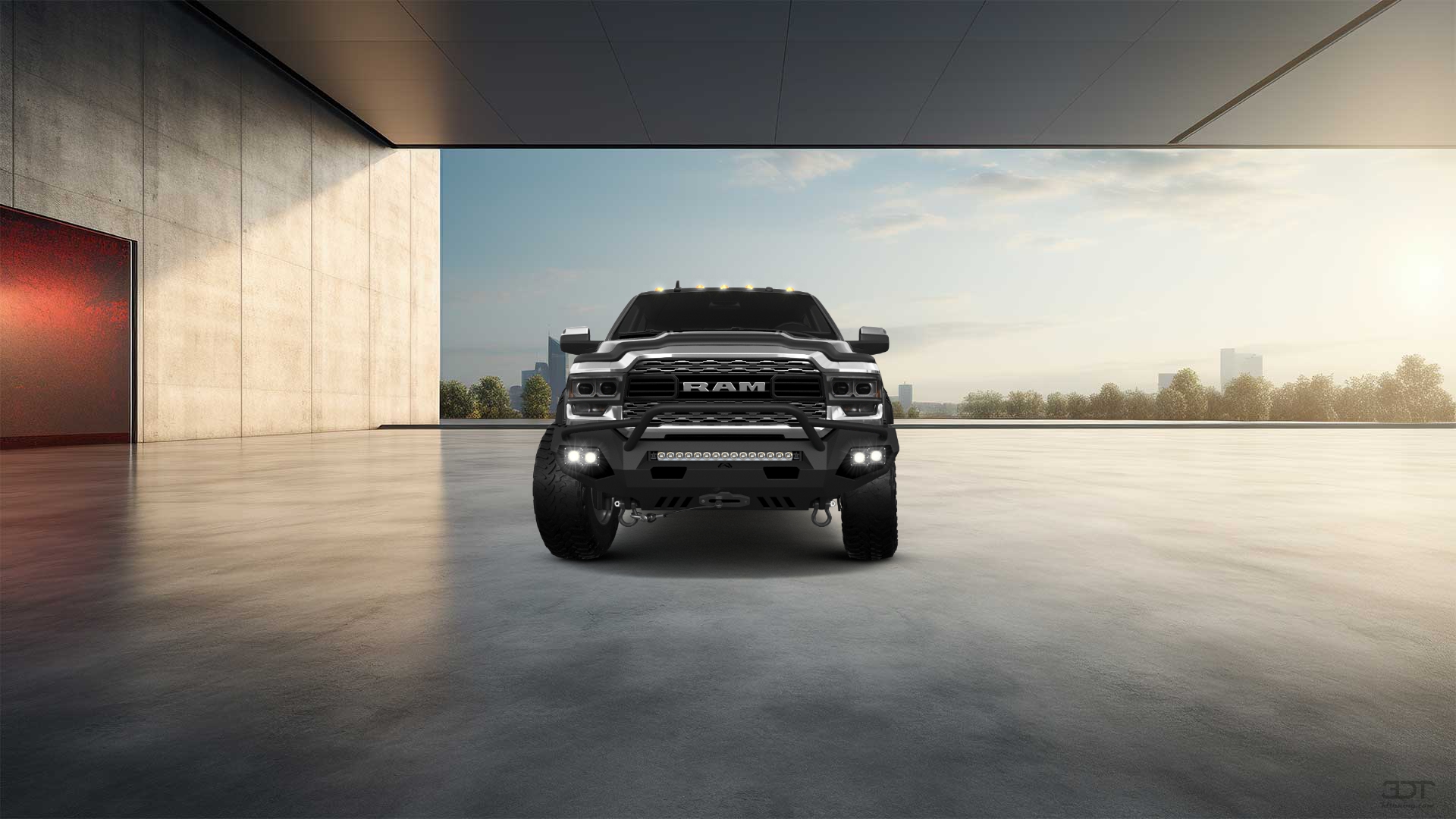 Dodge Ram 2500 4 Door pickup truck 2020 tuning