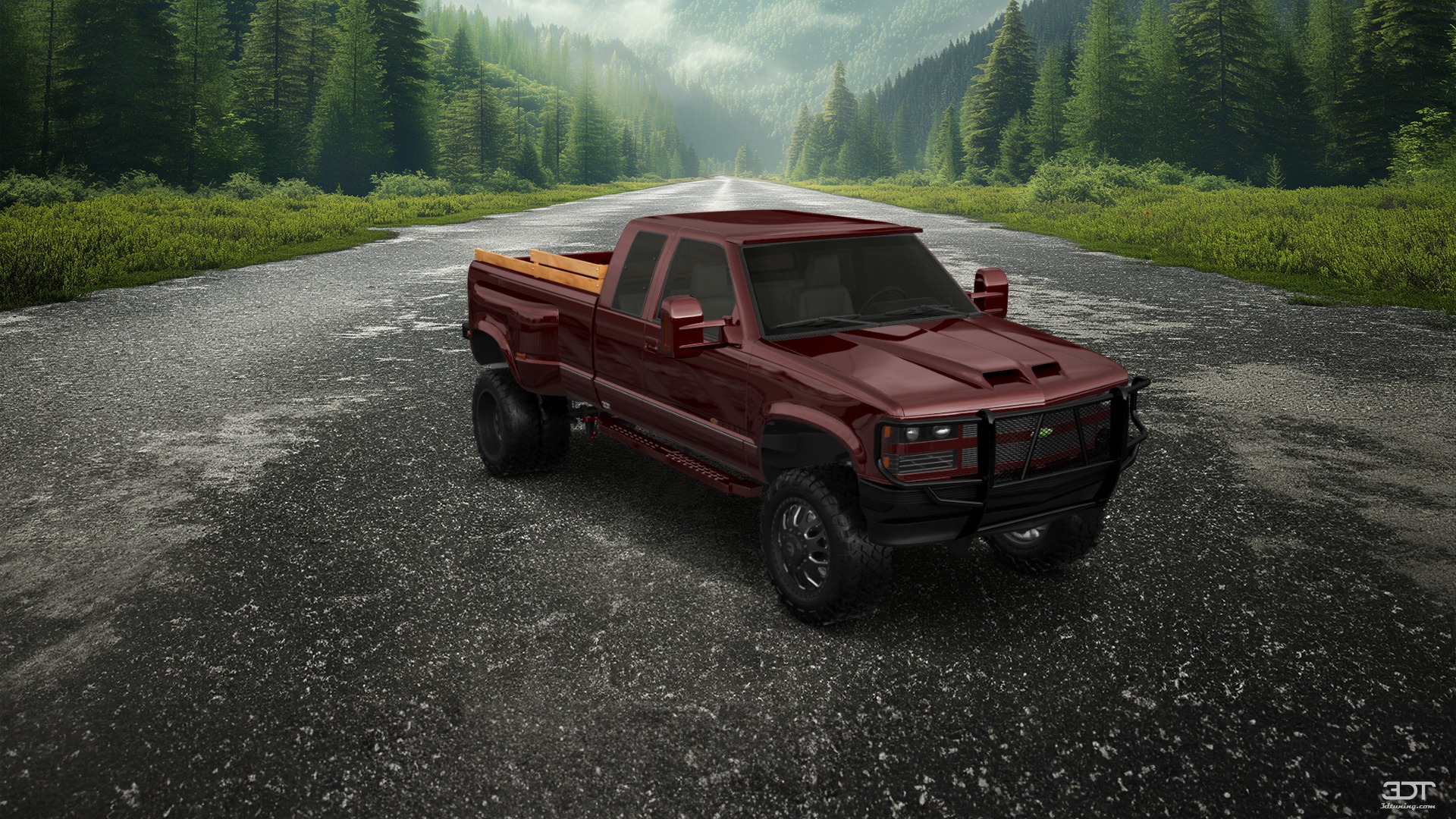 Chevrolet K3500 Extended Cab Pickup Truck 1988 tuning