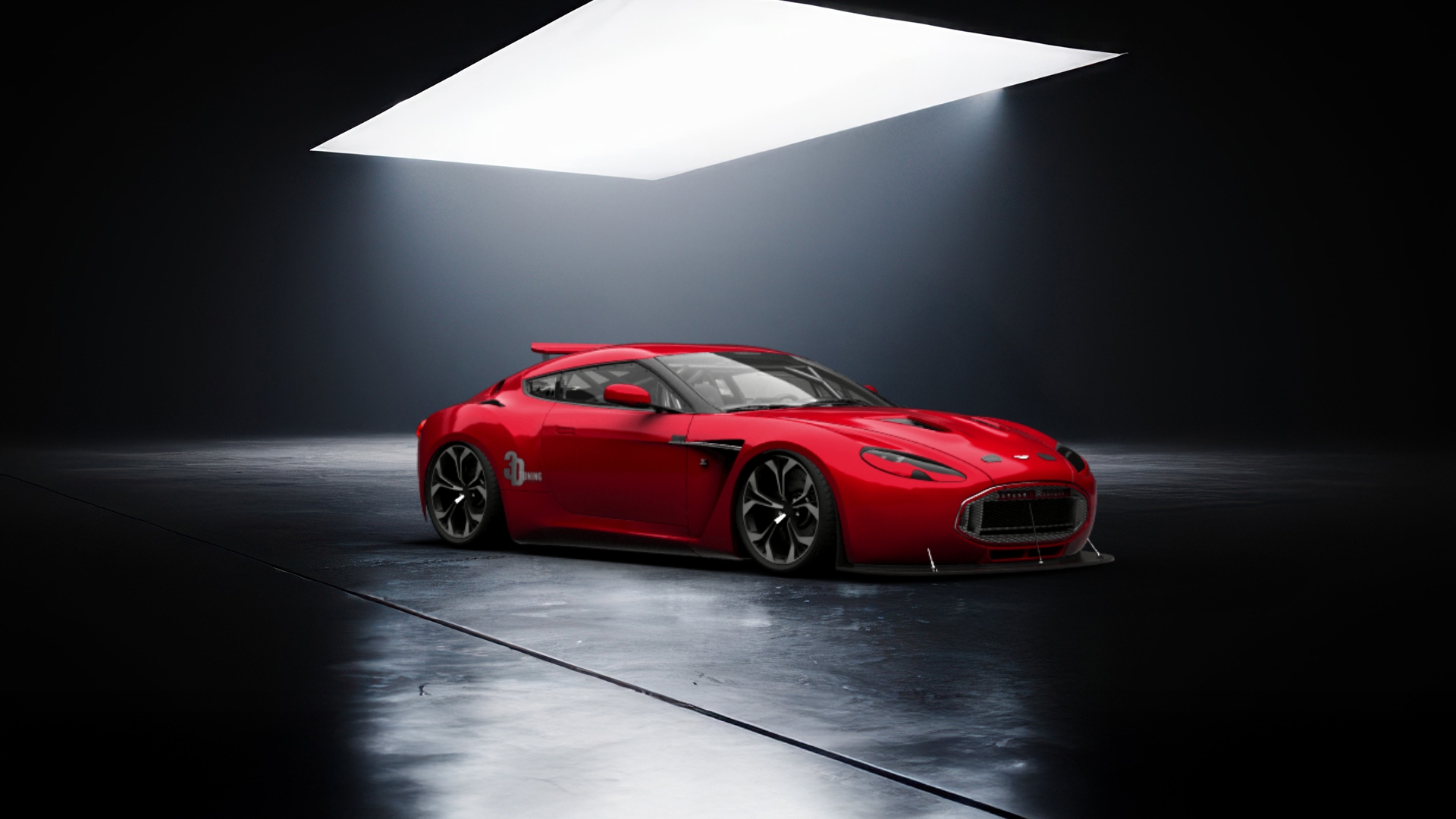 Aston Martin V12 Zagato Coupe 2012 tuning