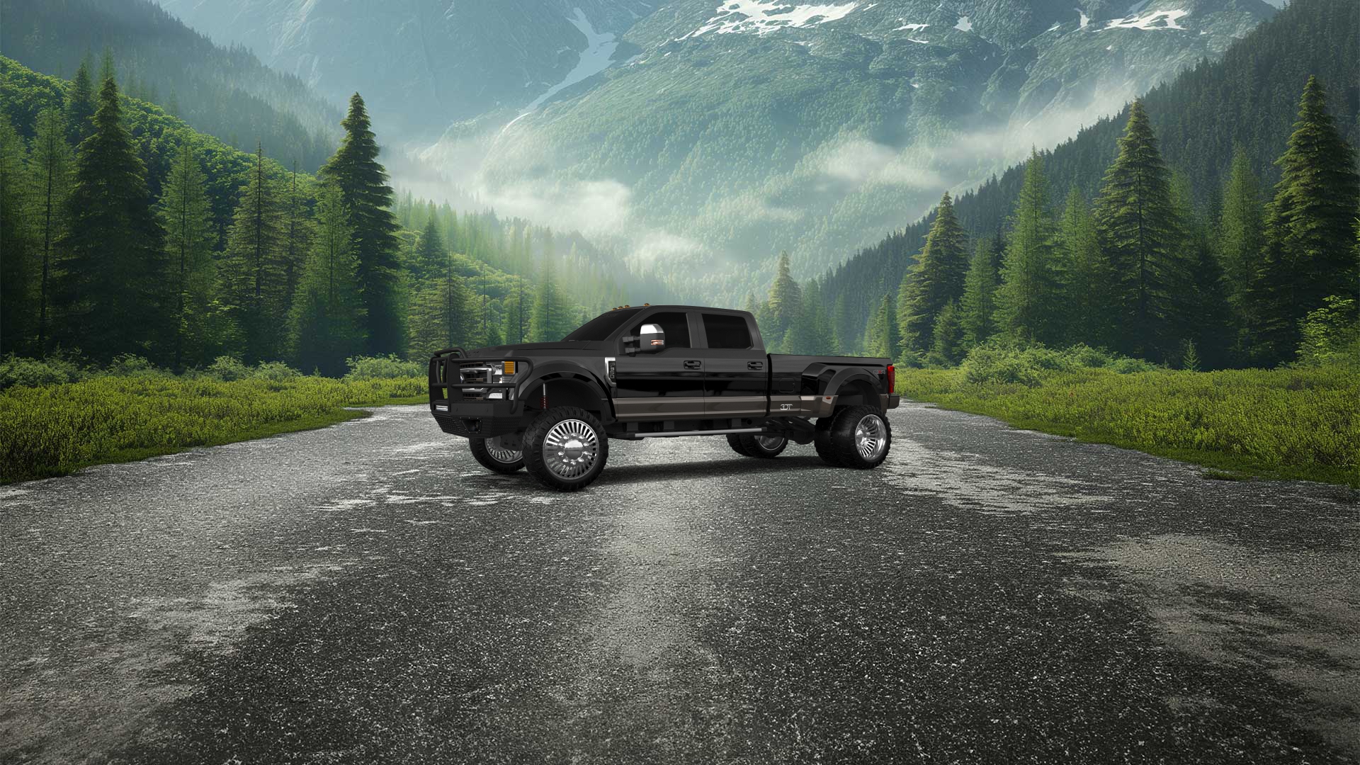 Ford F-350 DRW 4 Door pickup truck 2021 tuning