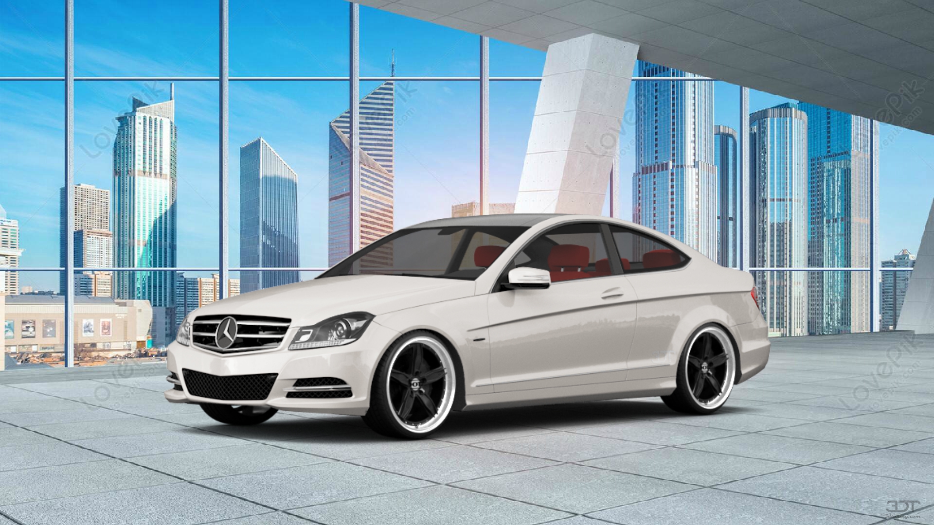 Mercedes C-Class Coupe 2012 tuning