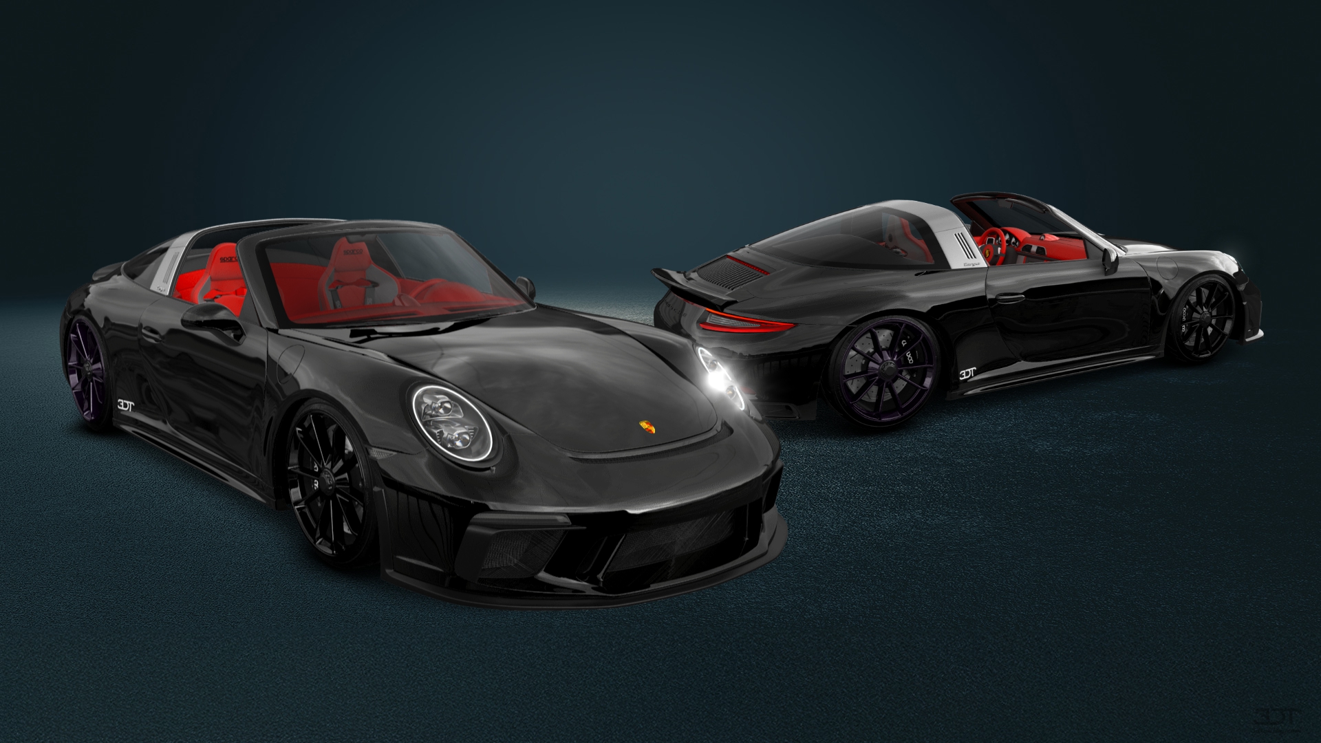 Porsche 911 Carrera Targa top 2014 tuning