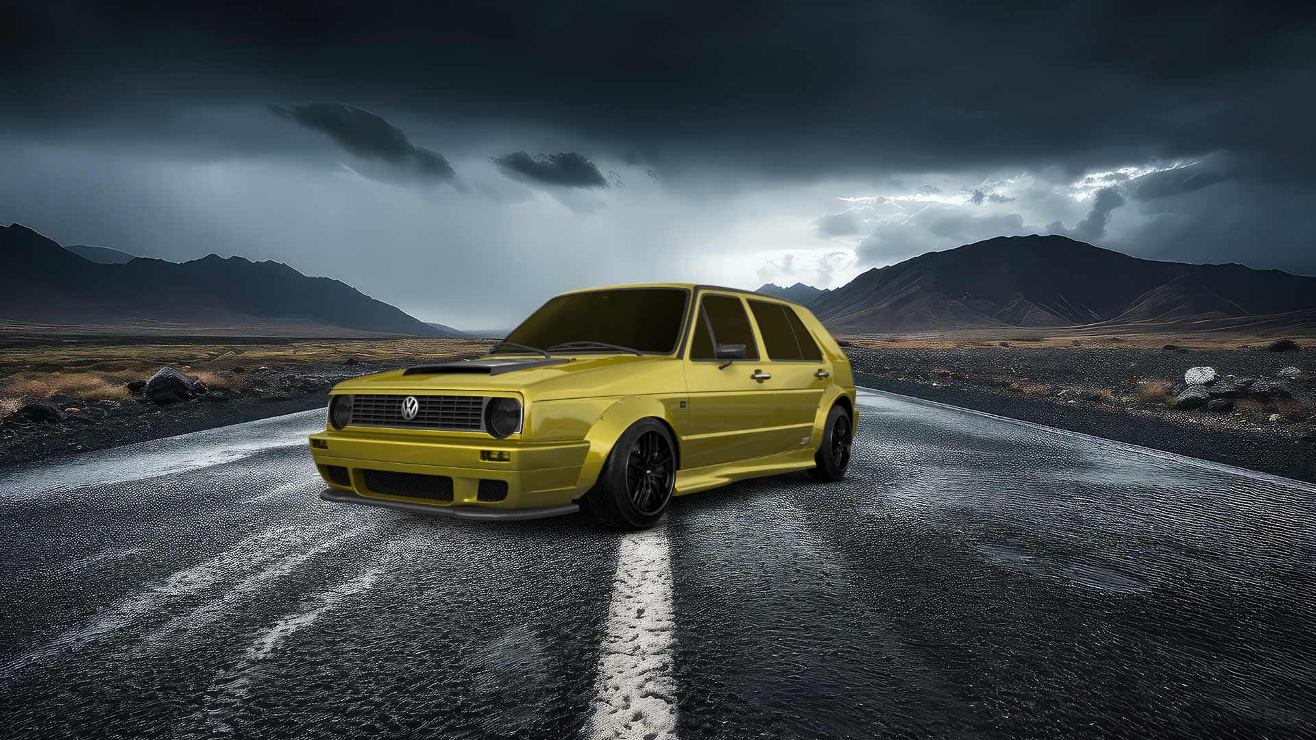 Volkswagen Golf Mk2 5 Door Hatchback 1983 tuning