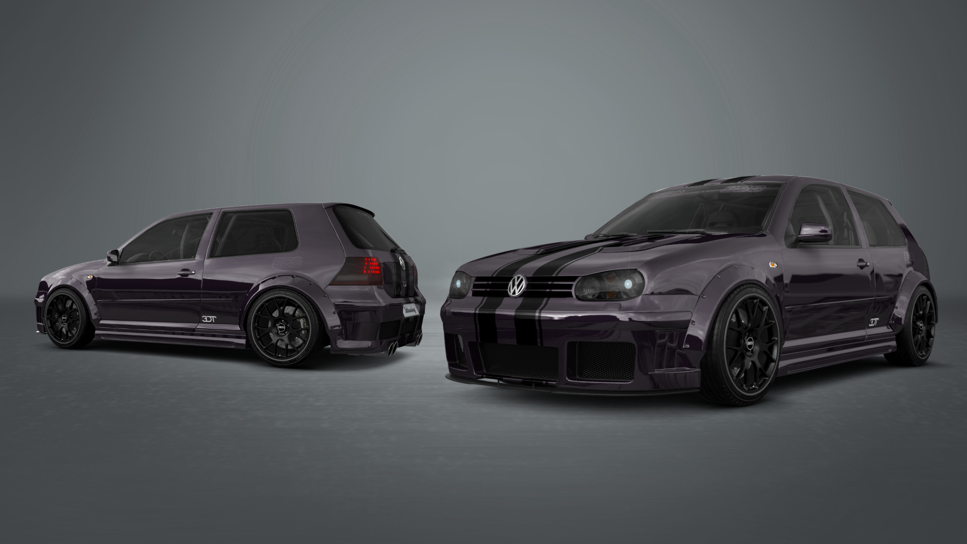 Volkswagen Golf 4 (mk4) 3 Door Hatchback 1997 tuning