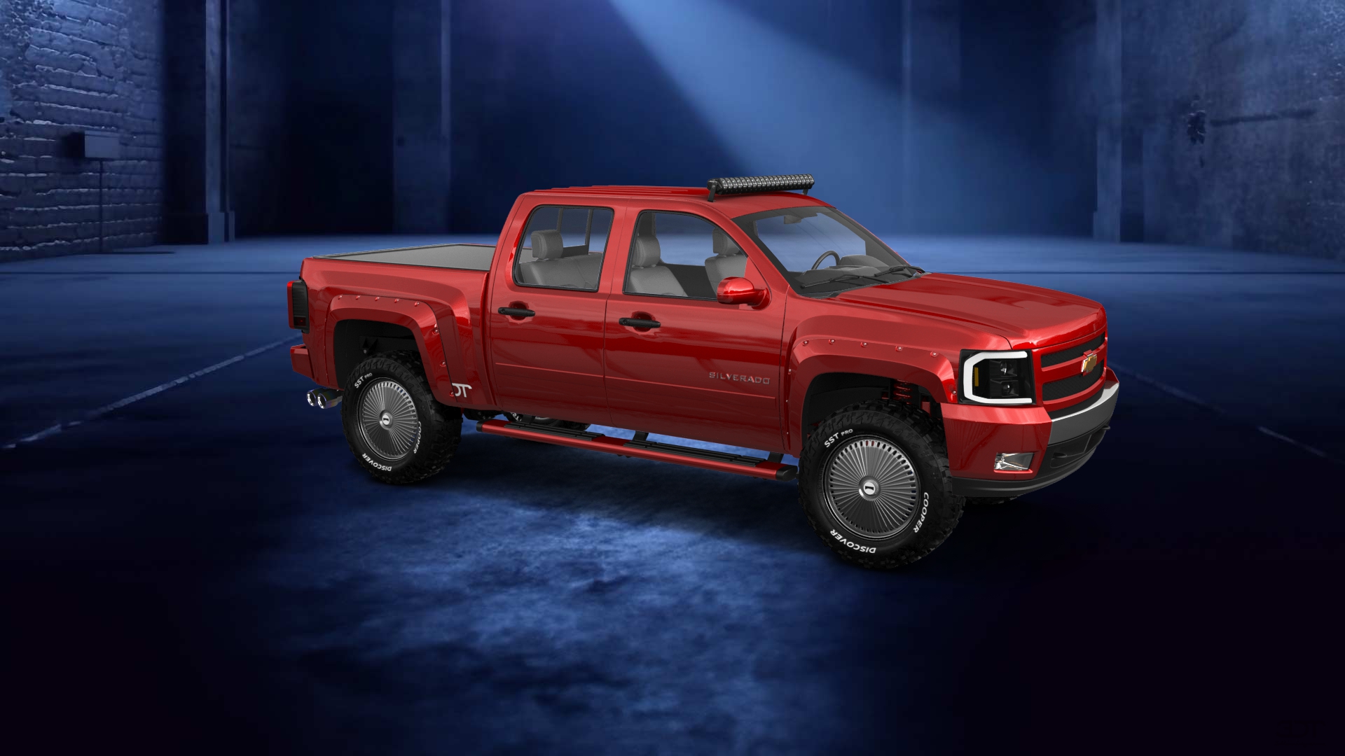 Chevrolet Silverado 1500 Crew Cab 4 Door pickup truck 2007 tuning