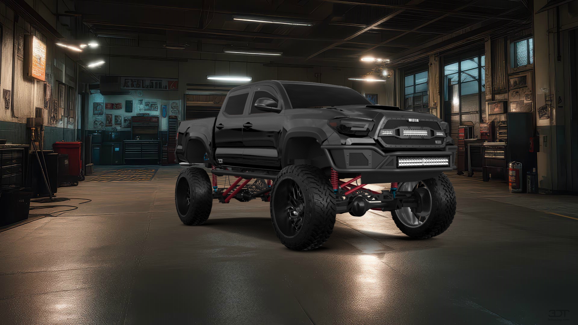 Toyota Tacoma 4 Door pickup truck 2018 tuning