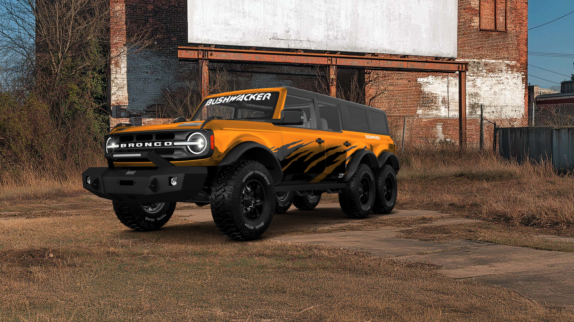 Ford Bronco 6X6 4 Door pickup truck 2021 tuning