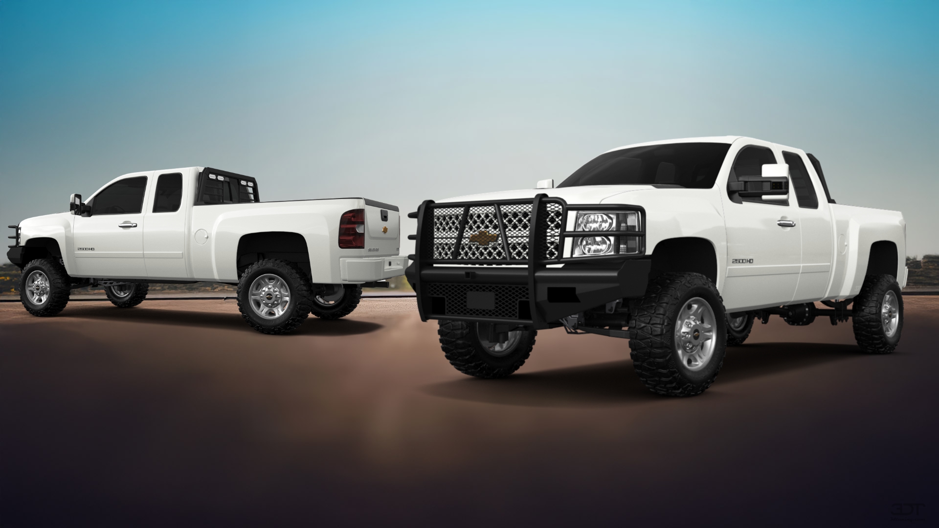 Chevrolet Silverado 2500 HD Extended Cab Pickup Truck 2007 tuning