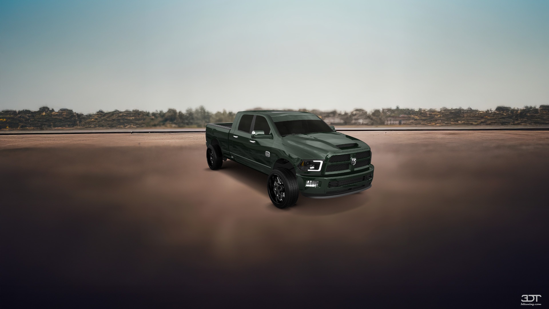 Dodge Ram 2500 Mega Cab 6.4 ft box 4 Door pickup truck 2010