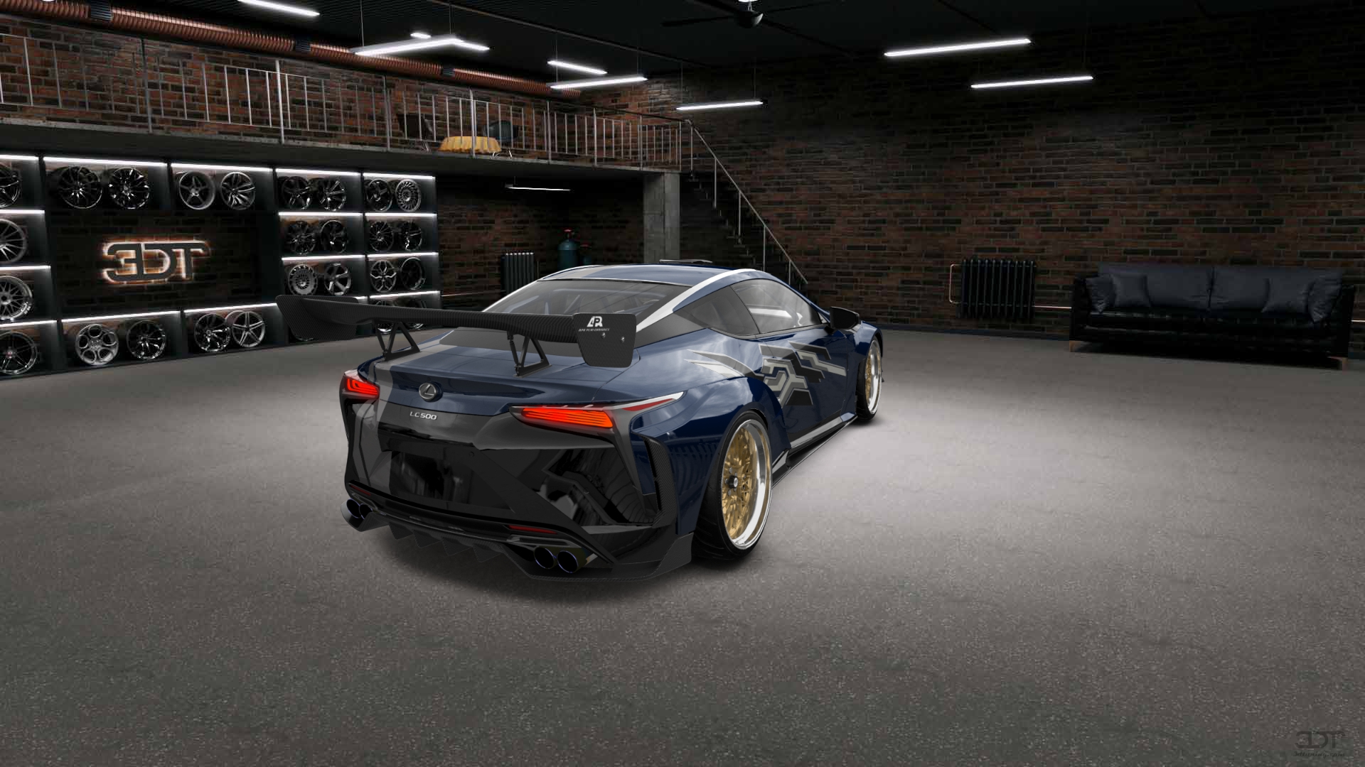 Lexus LC500 2 door fastback coupe 2017