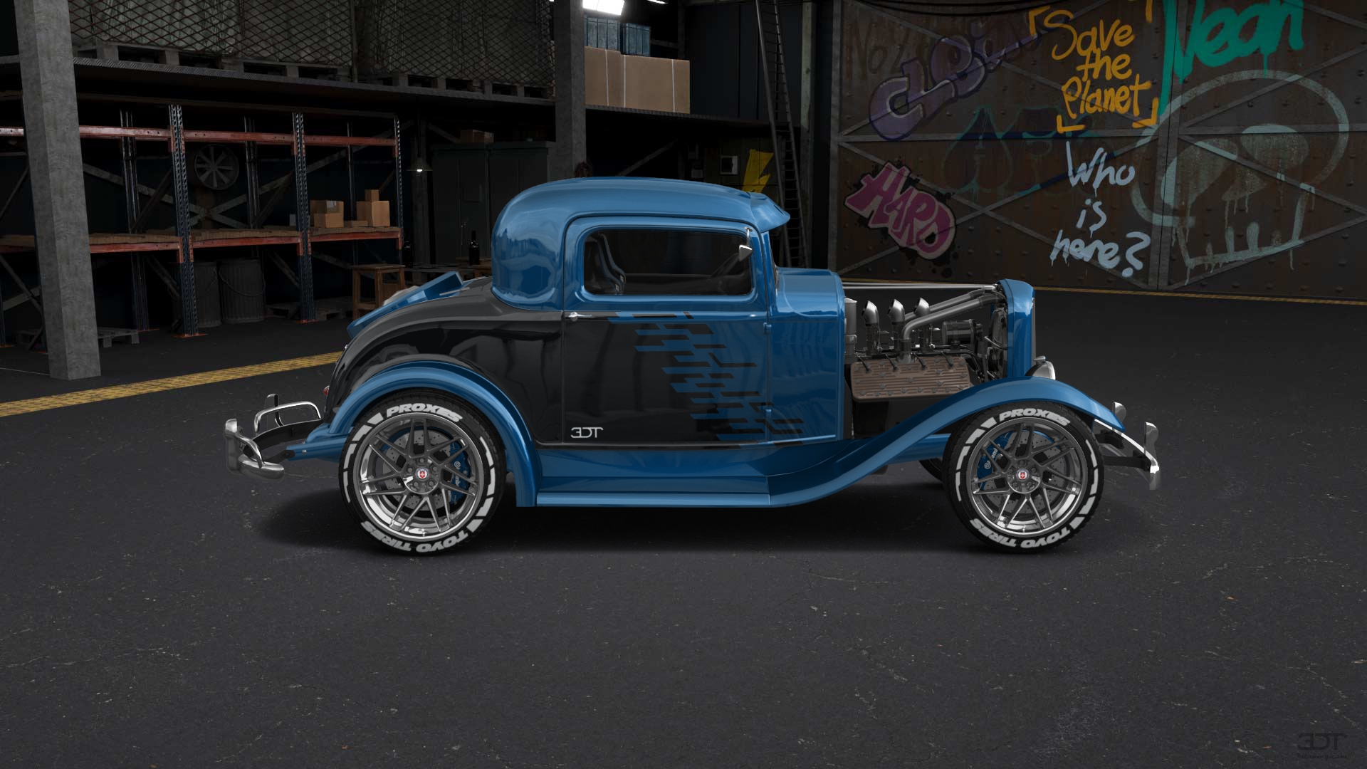 Ford Model B Deluxe 2 Door Coupe 1932 tuning