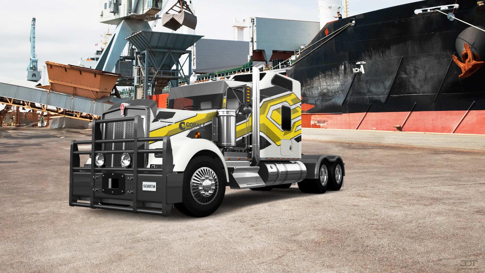 Kenworth W900 Sleeper Cab Truck 2015