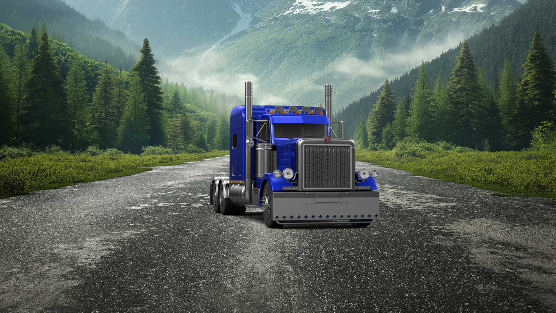 Peterbilt 359 Truck 1987
