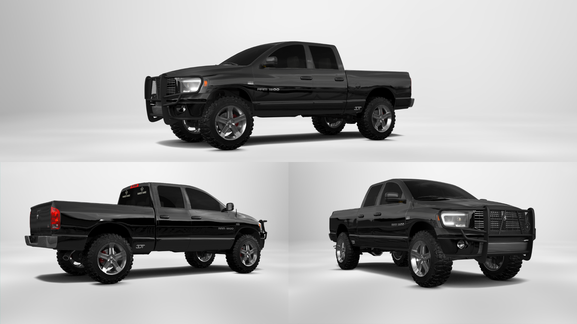 Dodge Ram 1500 Quad-Cab 4 Door pickup truck 2006 tuning