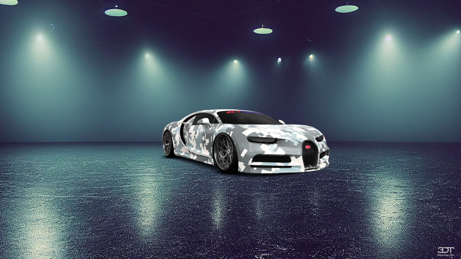 Bugatti Chiron 2 Door Coupe 2016 tuning