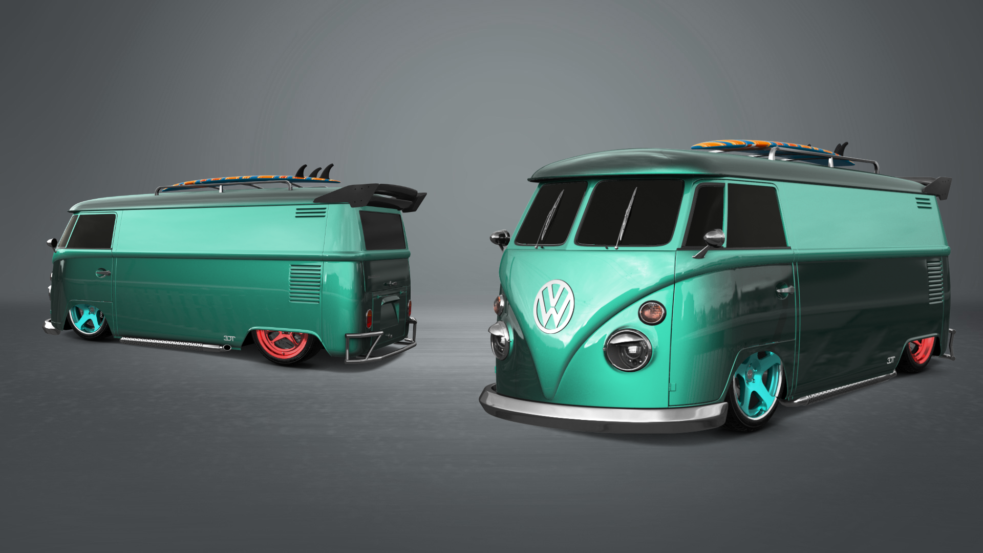 Volkswagen T1 Van 1950 tuning