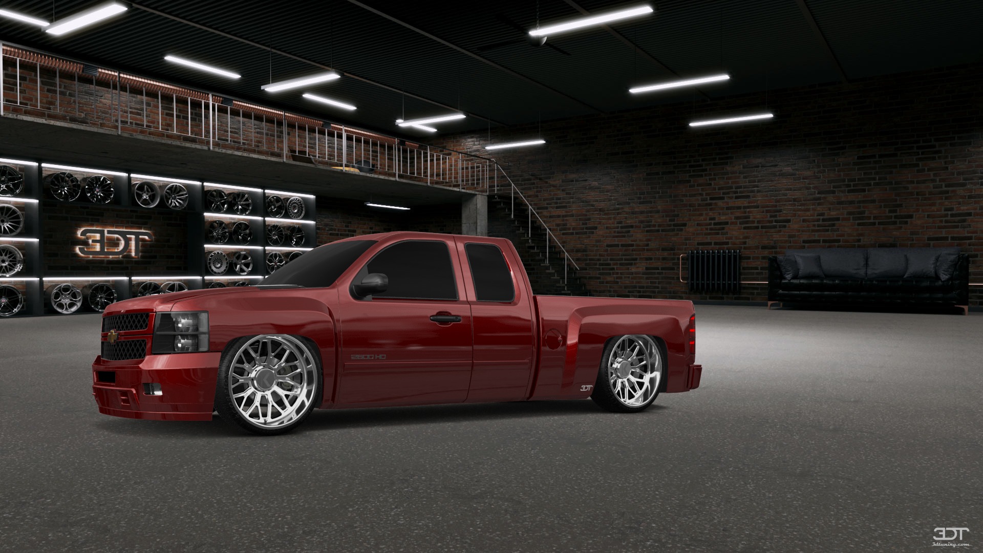Chevrolet Silverado 2500 HD Extended Cab Pickup Truck 2007