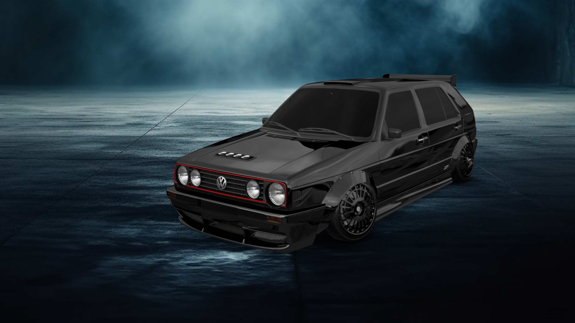 Volkswagen Golf Mk2 5 Door Hatchback 1983 tuning