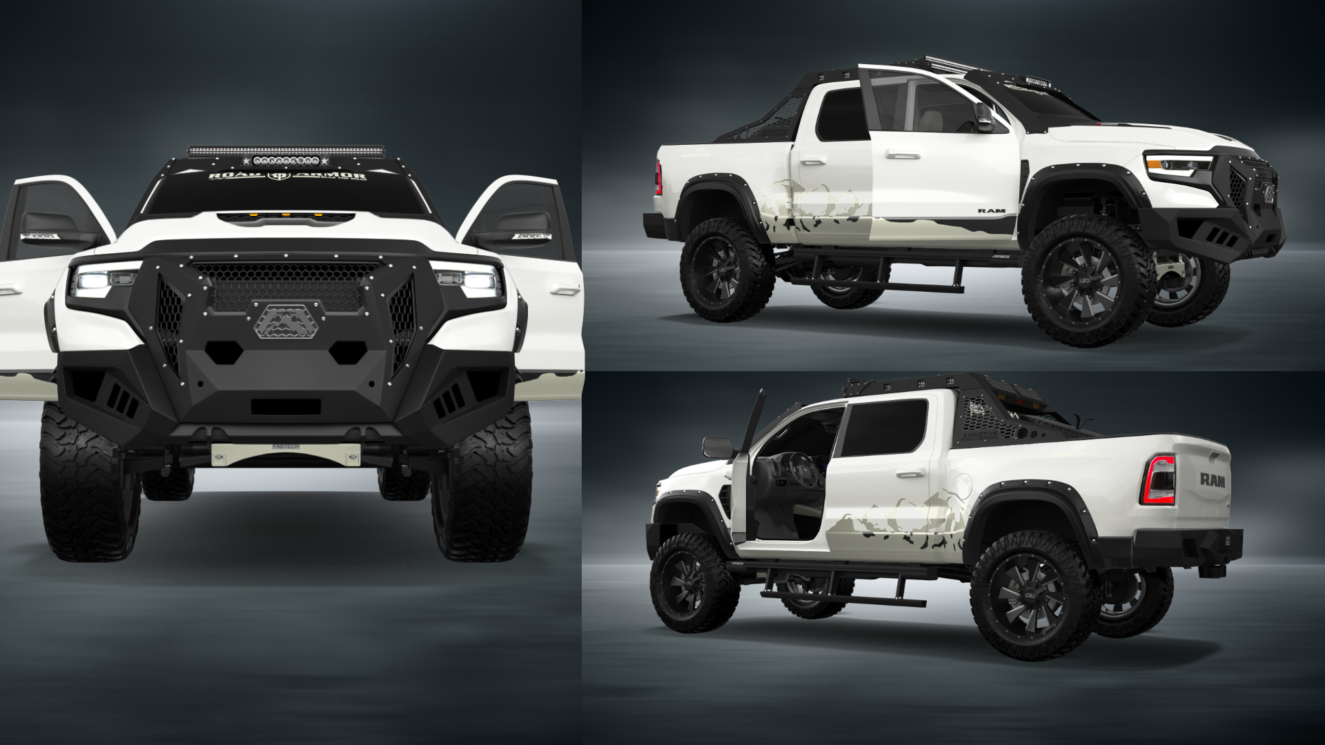 Dodge Ram 1500 TRX 4 Door pickup truck 2021 tuning