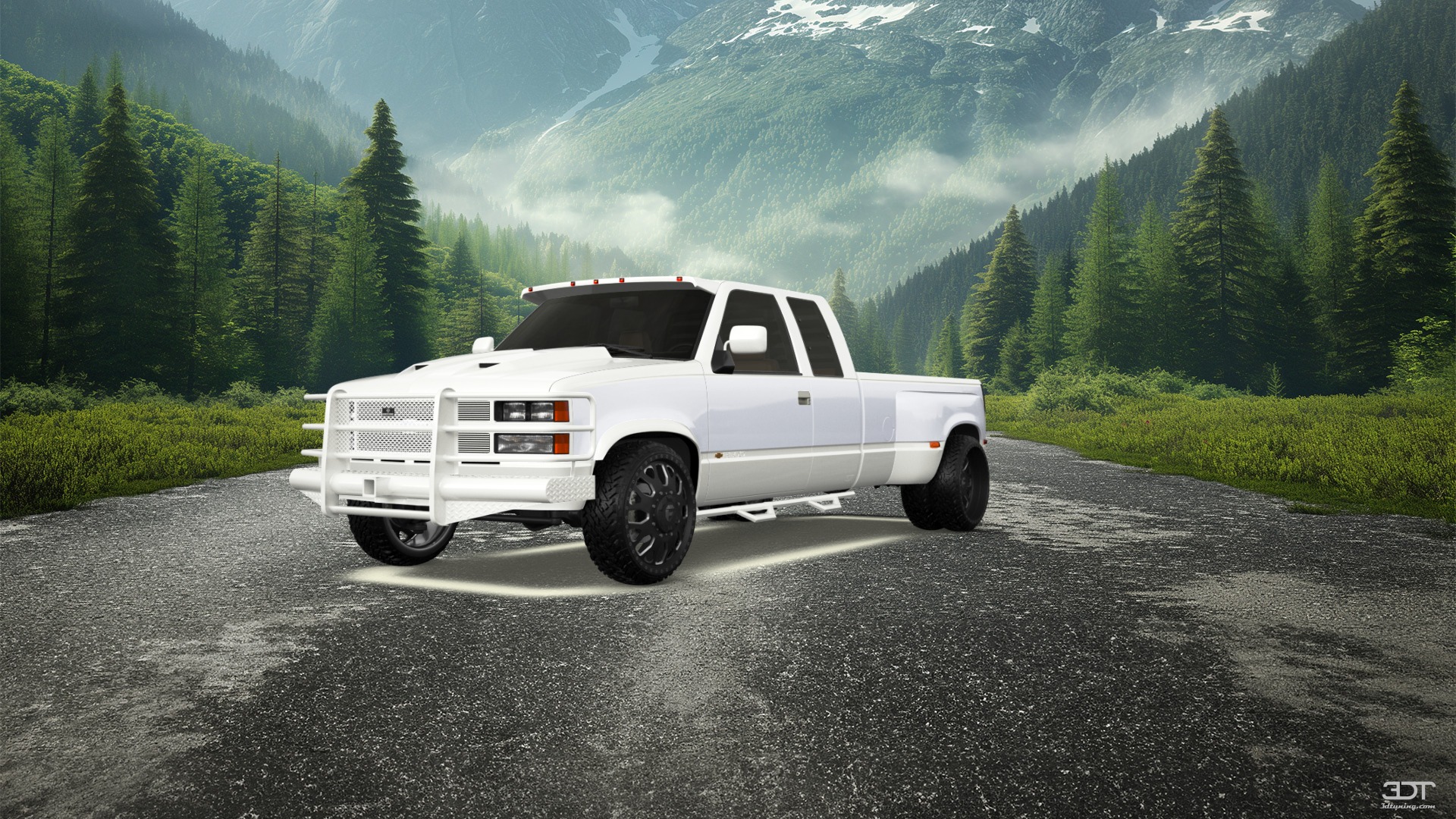 Chevrolet K3500 Extended Cab Pickup Truck 1988 tuning