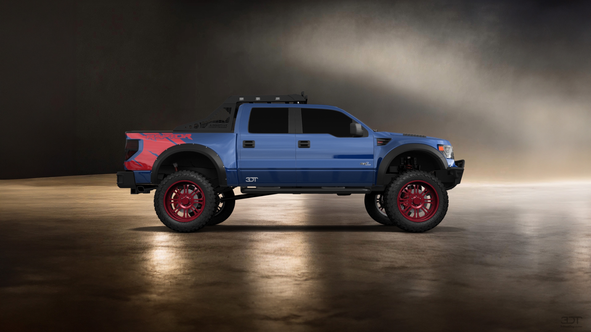Ford F-150 SVT Raptor 4 Door pickup truck 2013 tuning
