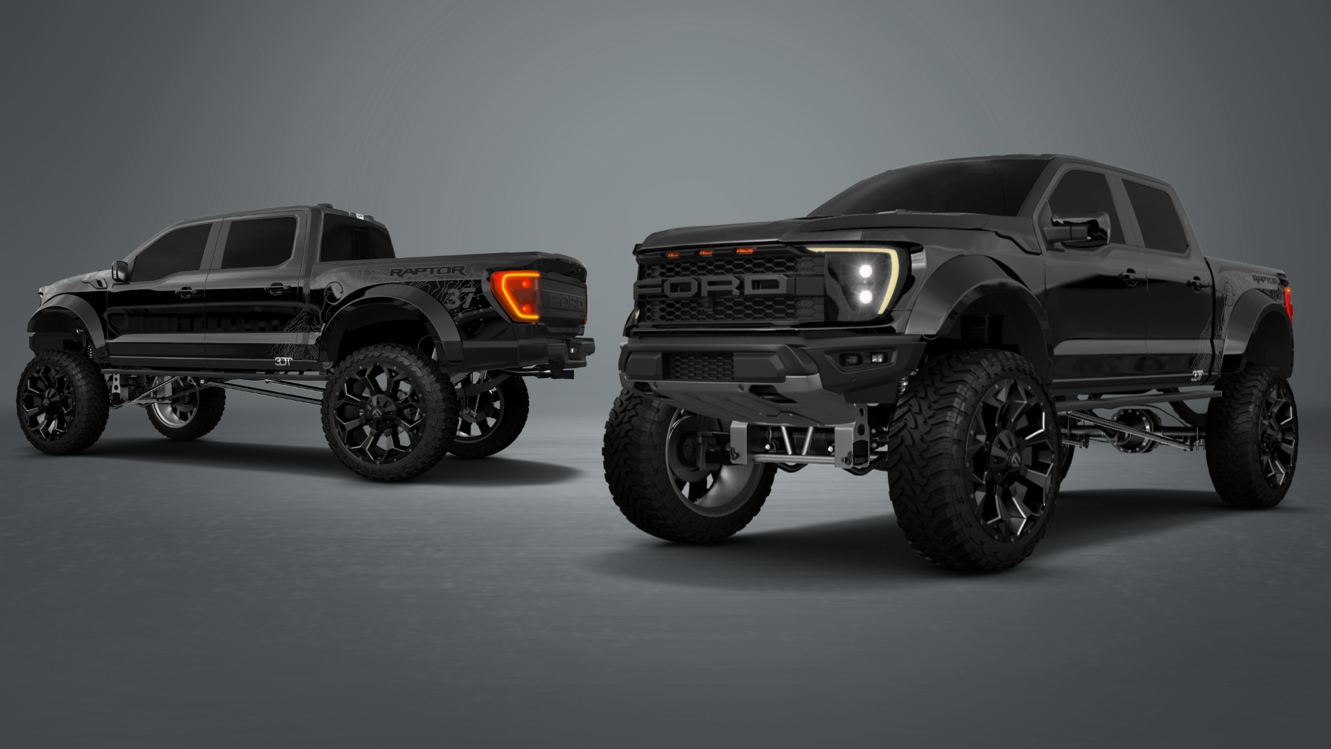Ford F-150 Raptor 4 Door pickup truck 2021