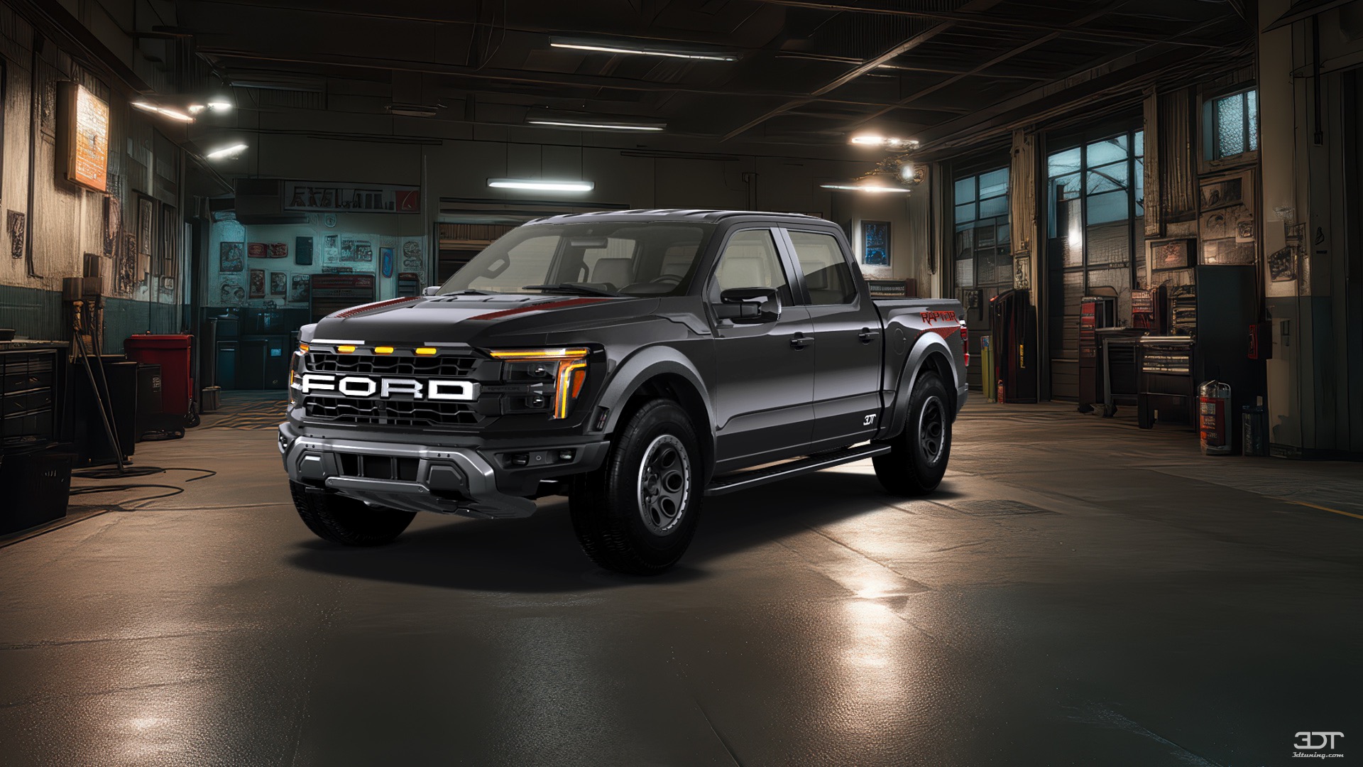 Ford F-150 Raptor 4 Door pickup truck 2024 tuning