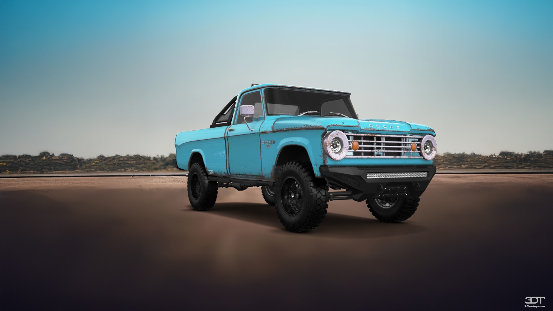 Dodge Power Wagon W200 2 Door pickup truck 1966 Images