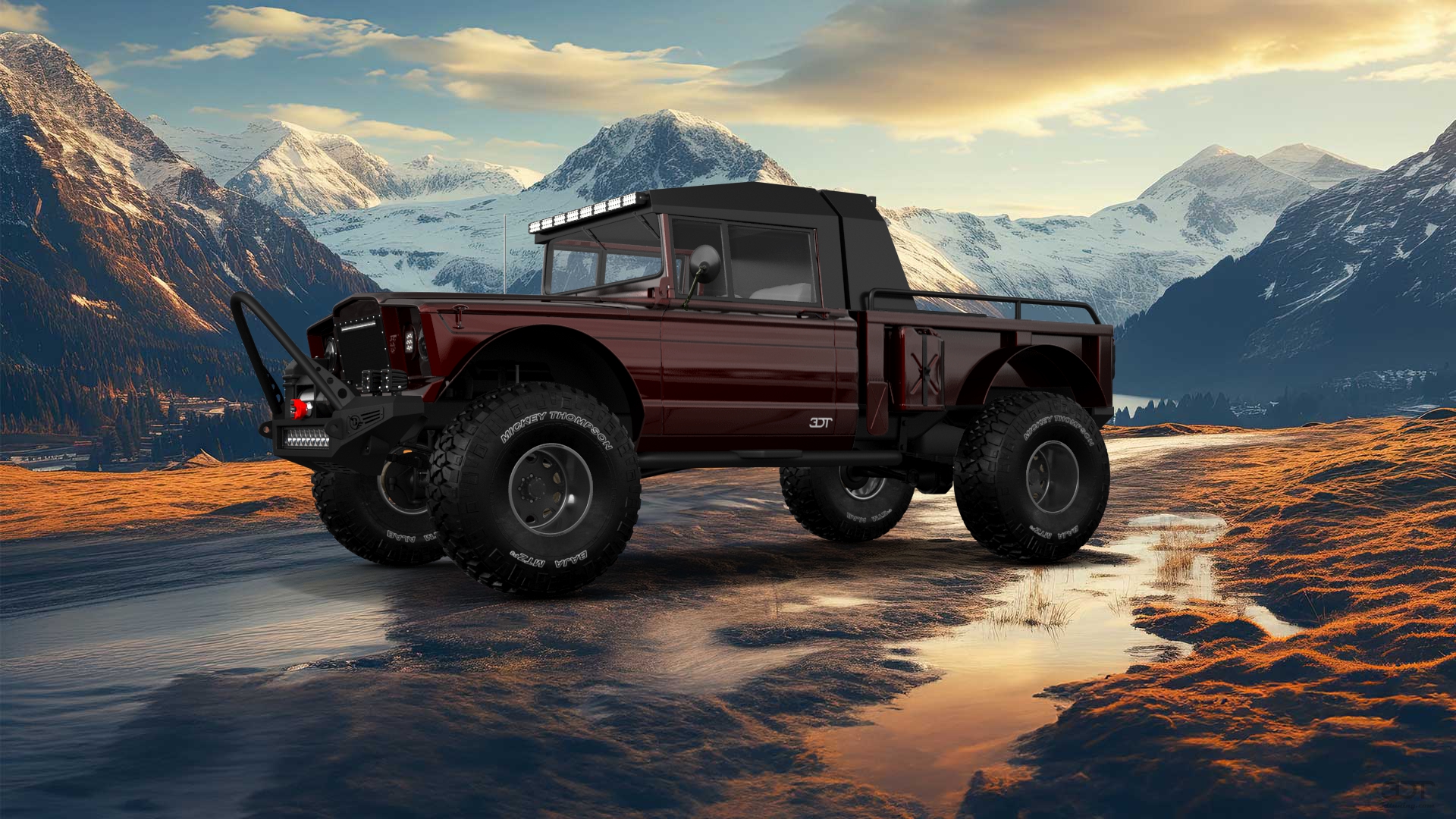 Jeep Kaiser M715 2 Door pickup truck 1968 tuning