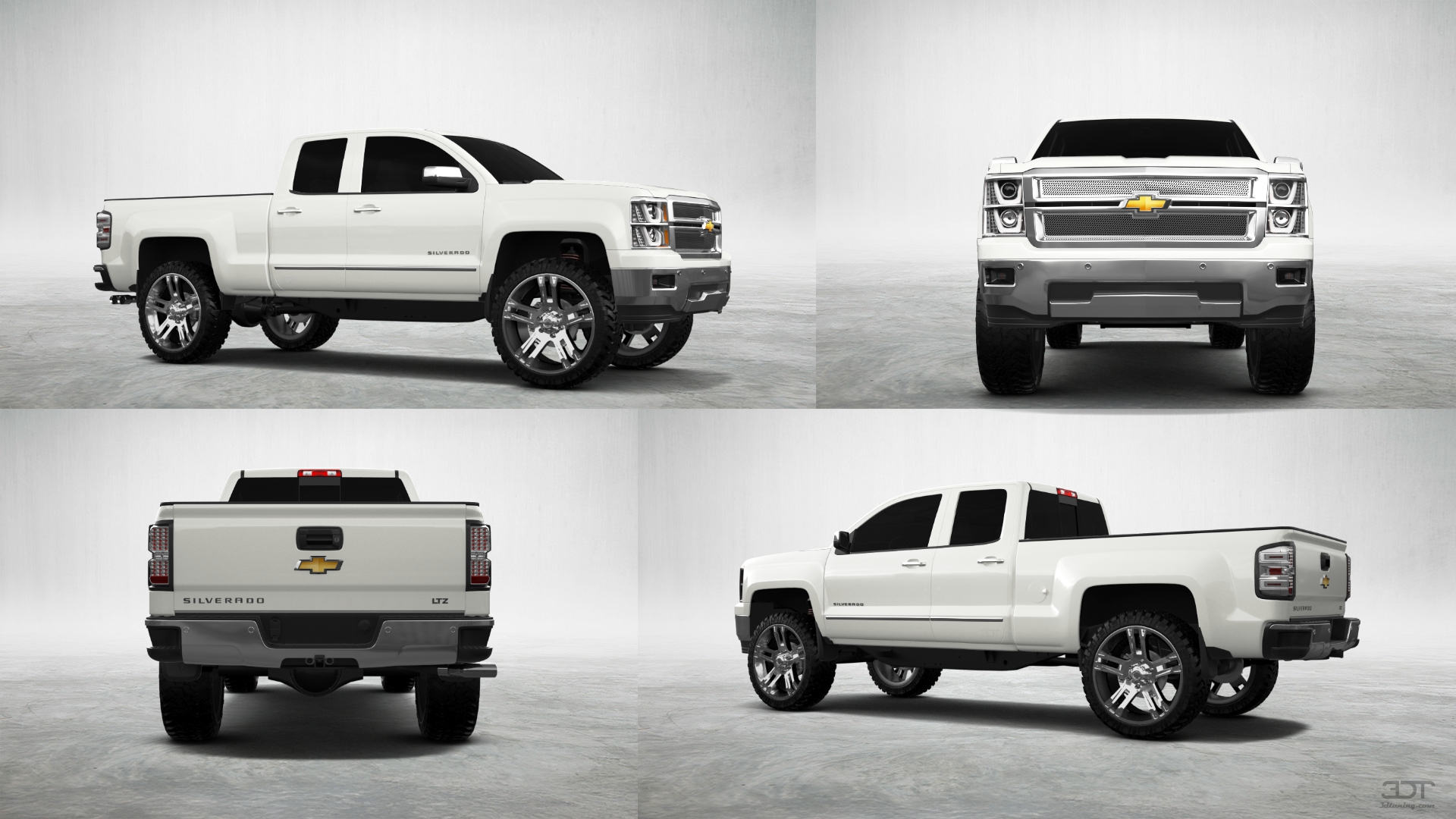 Chevrolet Silverado 1500 6.5 ft box 4 Door pickup truck 2014 tuning