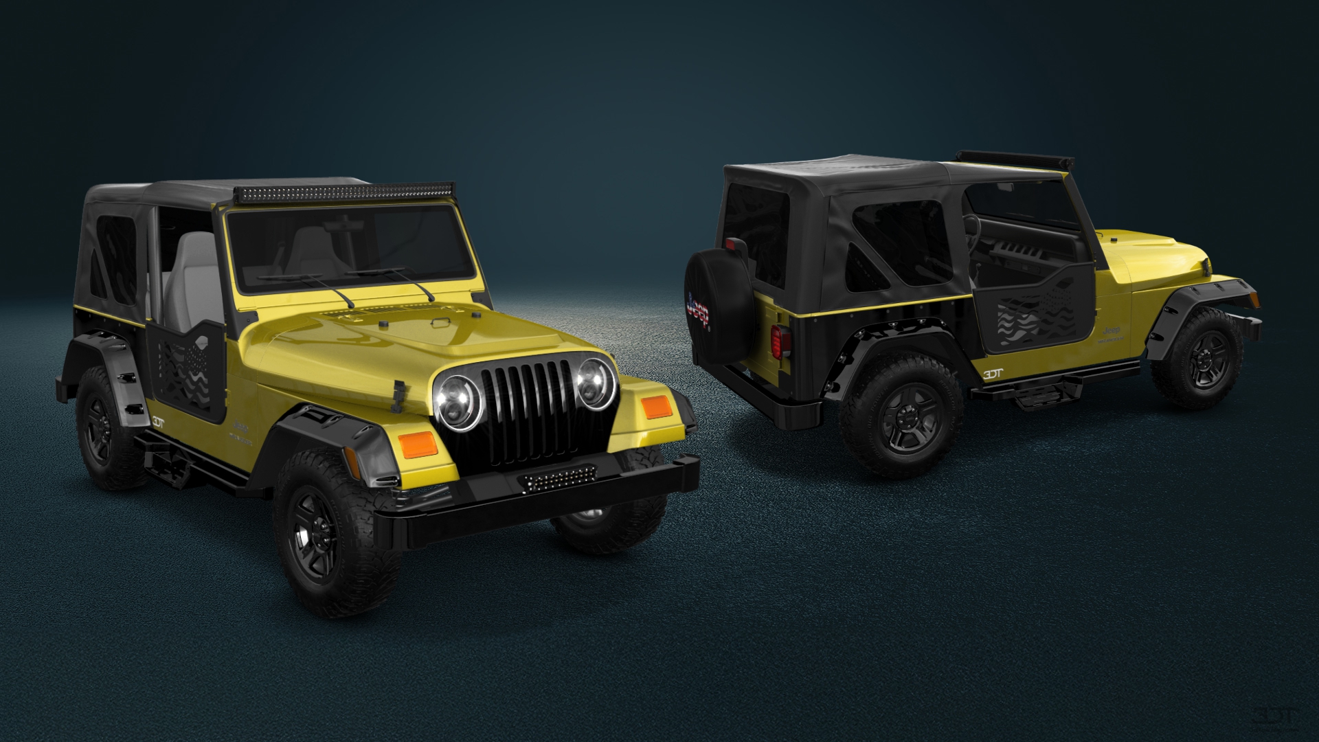 Jeep Wrangler TJ 2 Door SUV 1997 tuning