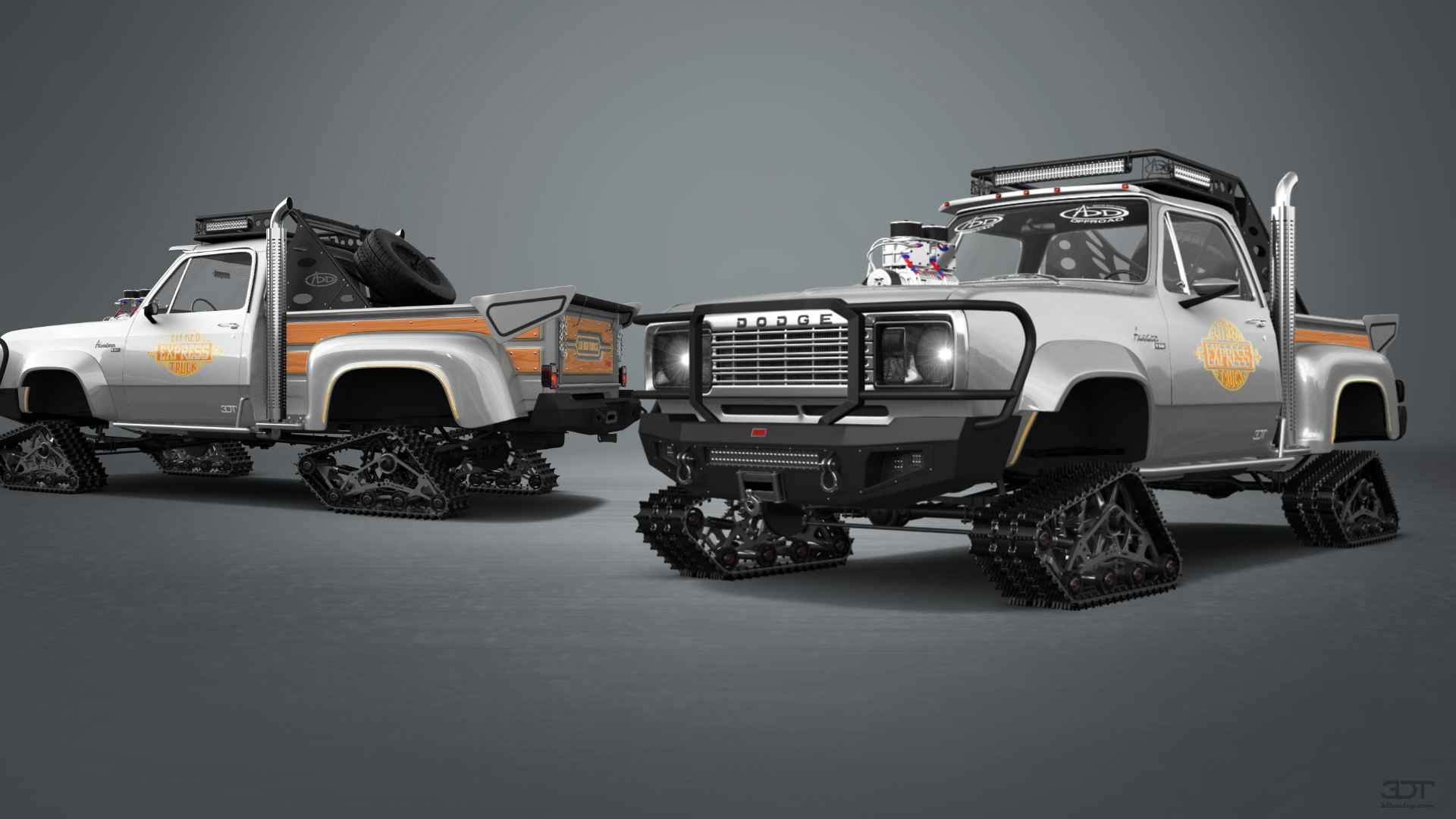 Dodge Lil Red Express 2 Door pickup truck 1978 tuning