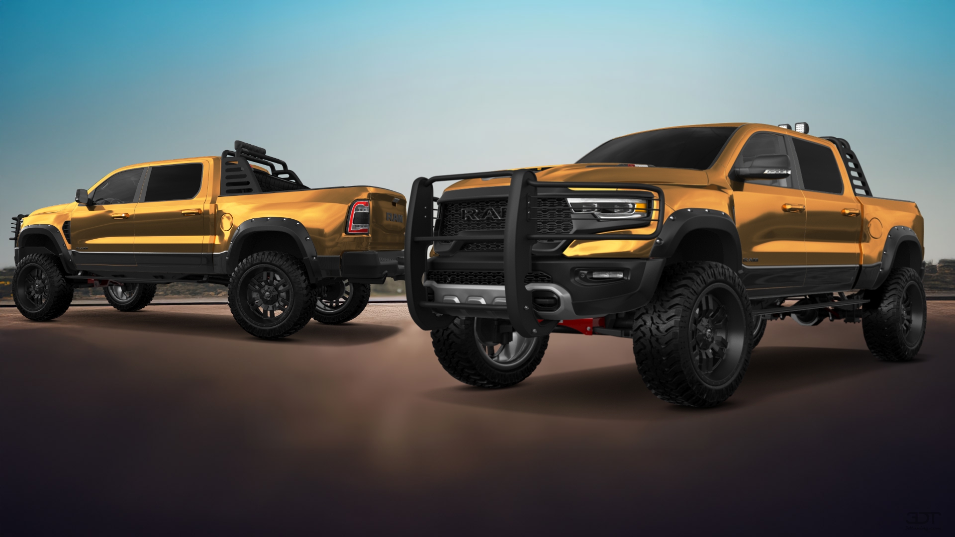 Dodge Ram 1500 TRX 4 Door pickup truck 2021 tuning