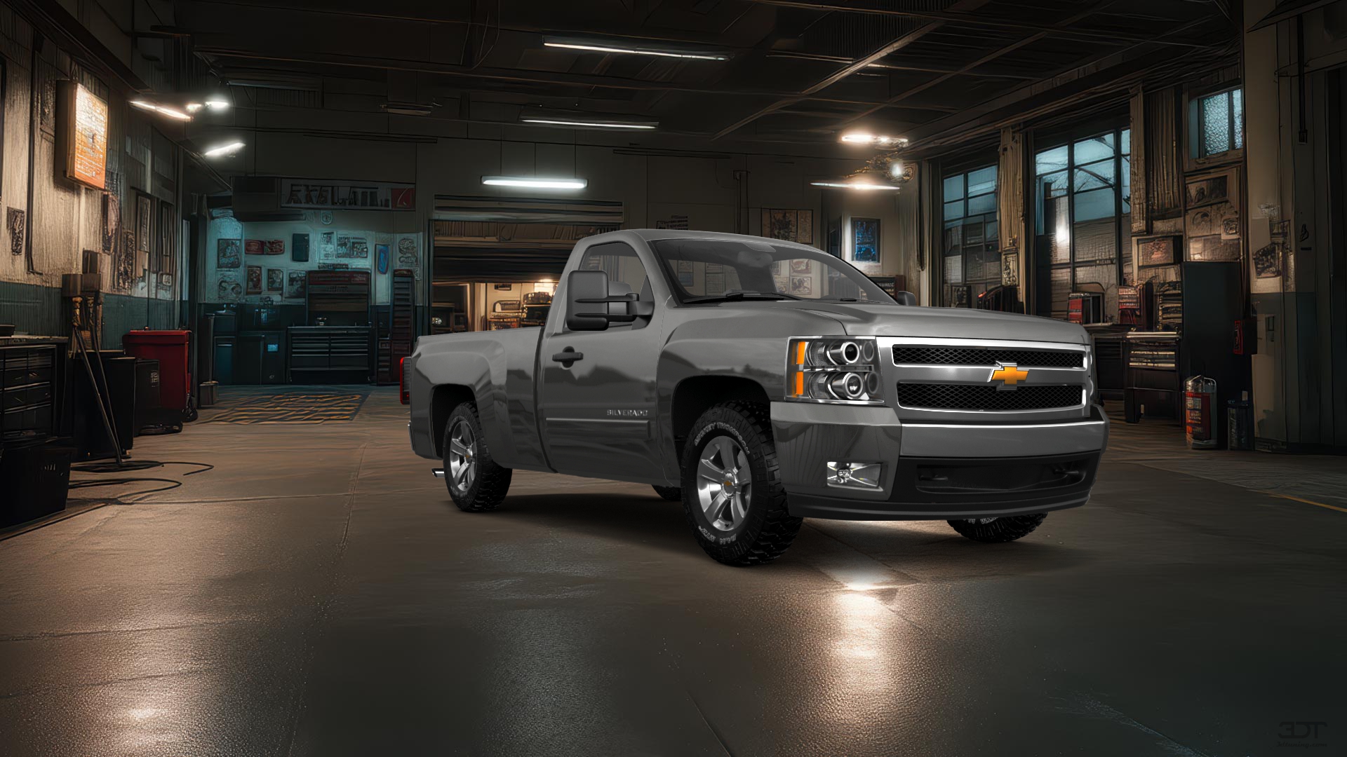 Chevrolet Silverado 1500 6.6 box Truck 2007 tuning