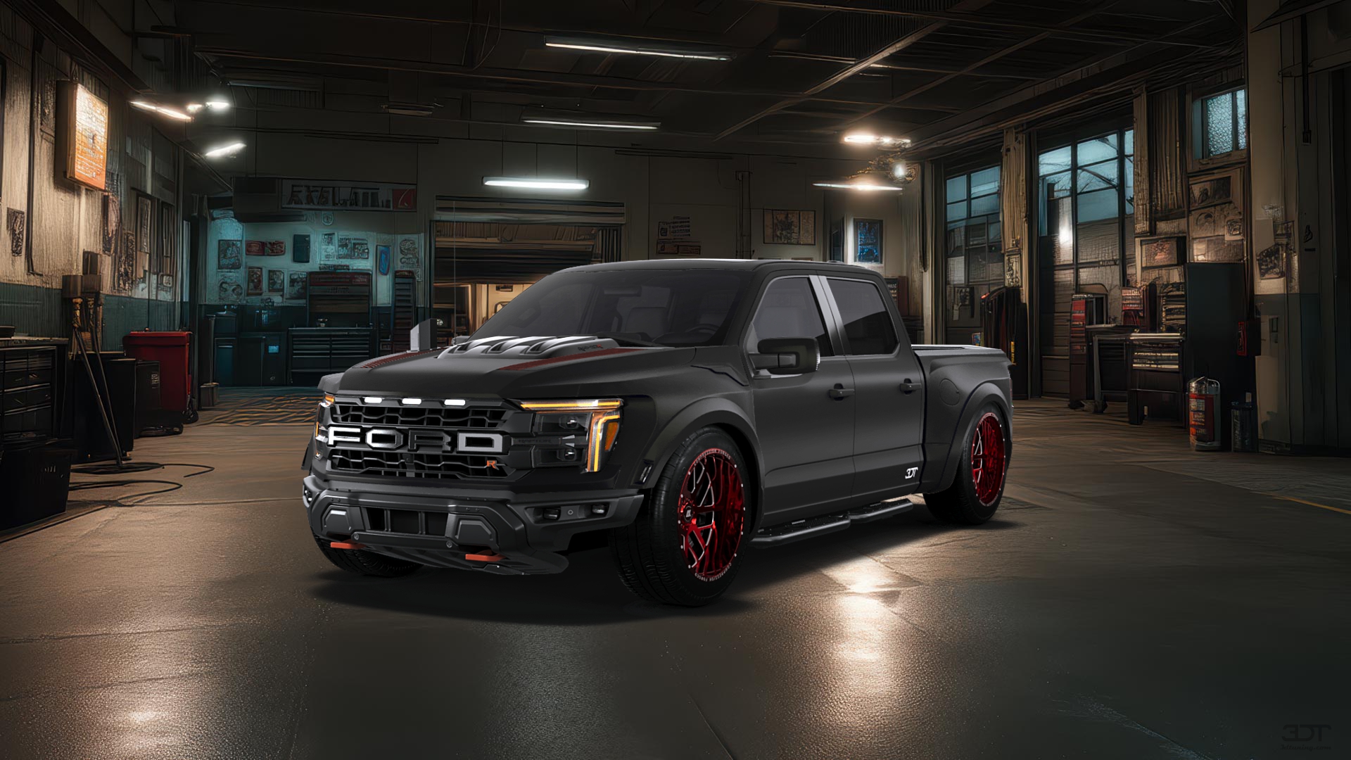 Ford F-150 Raptor 4 Door pickup truck 2024 tuning
