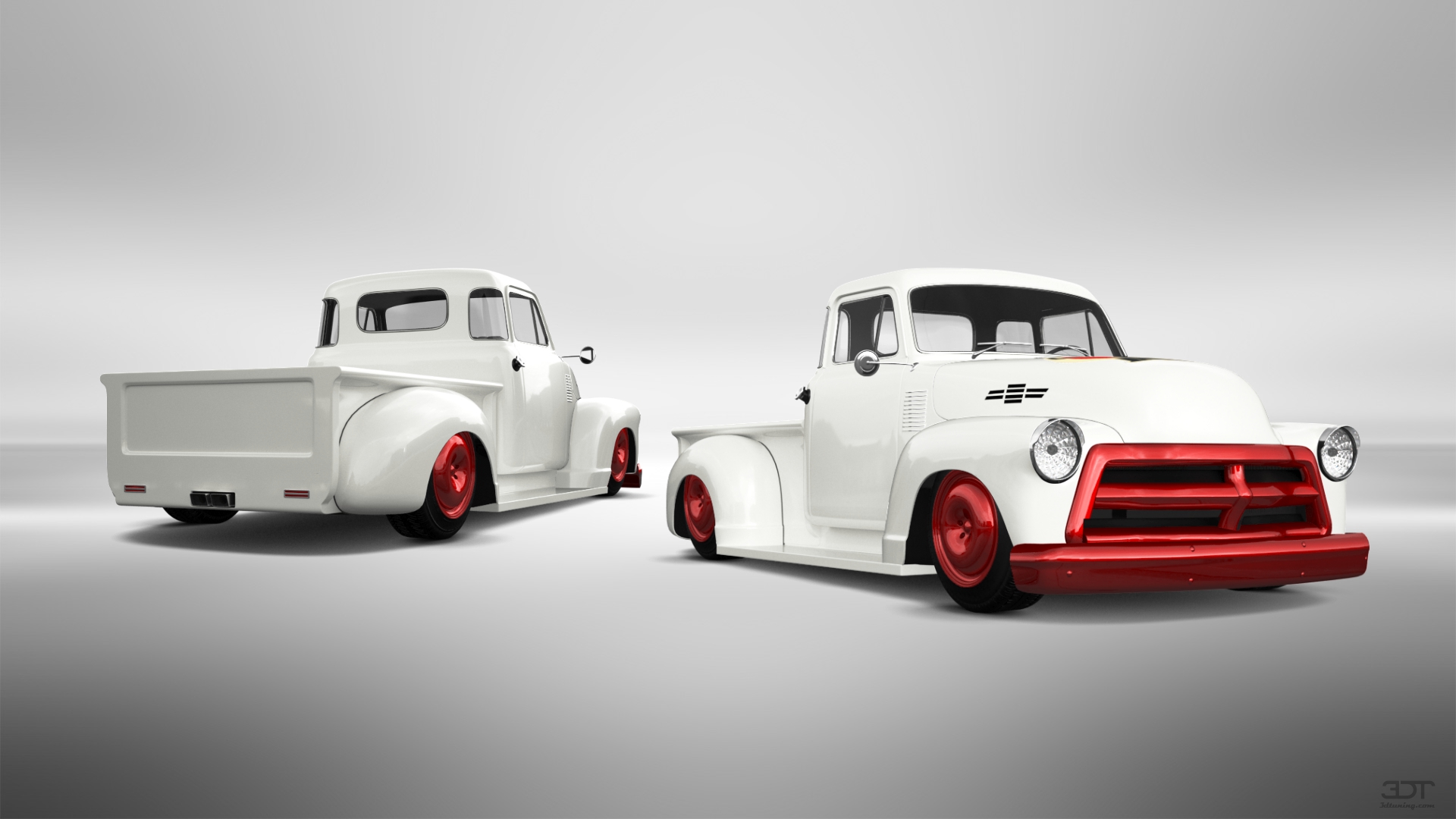 Chevrolet 3100 2 Door pickup truck 1954 tuning