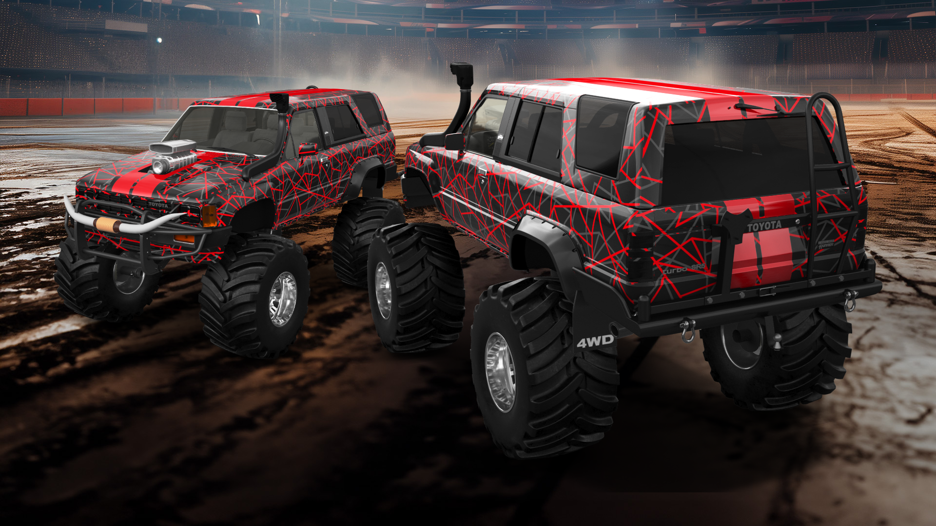 Tuning Toyota 4Runner 3 Door SUV 1984