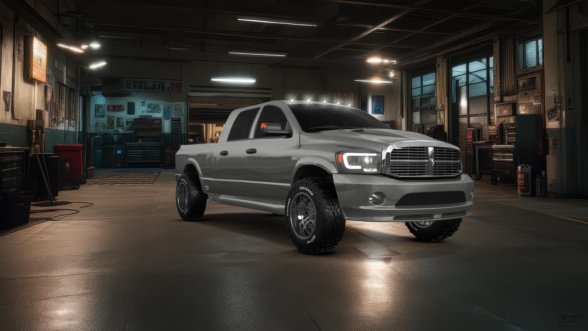 Dodge Ram 2500 4 Door pickup truck 2007 tuning
