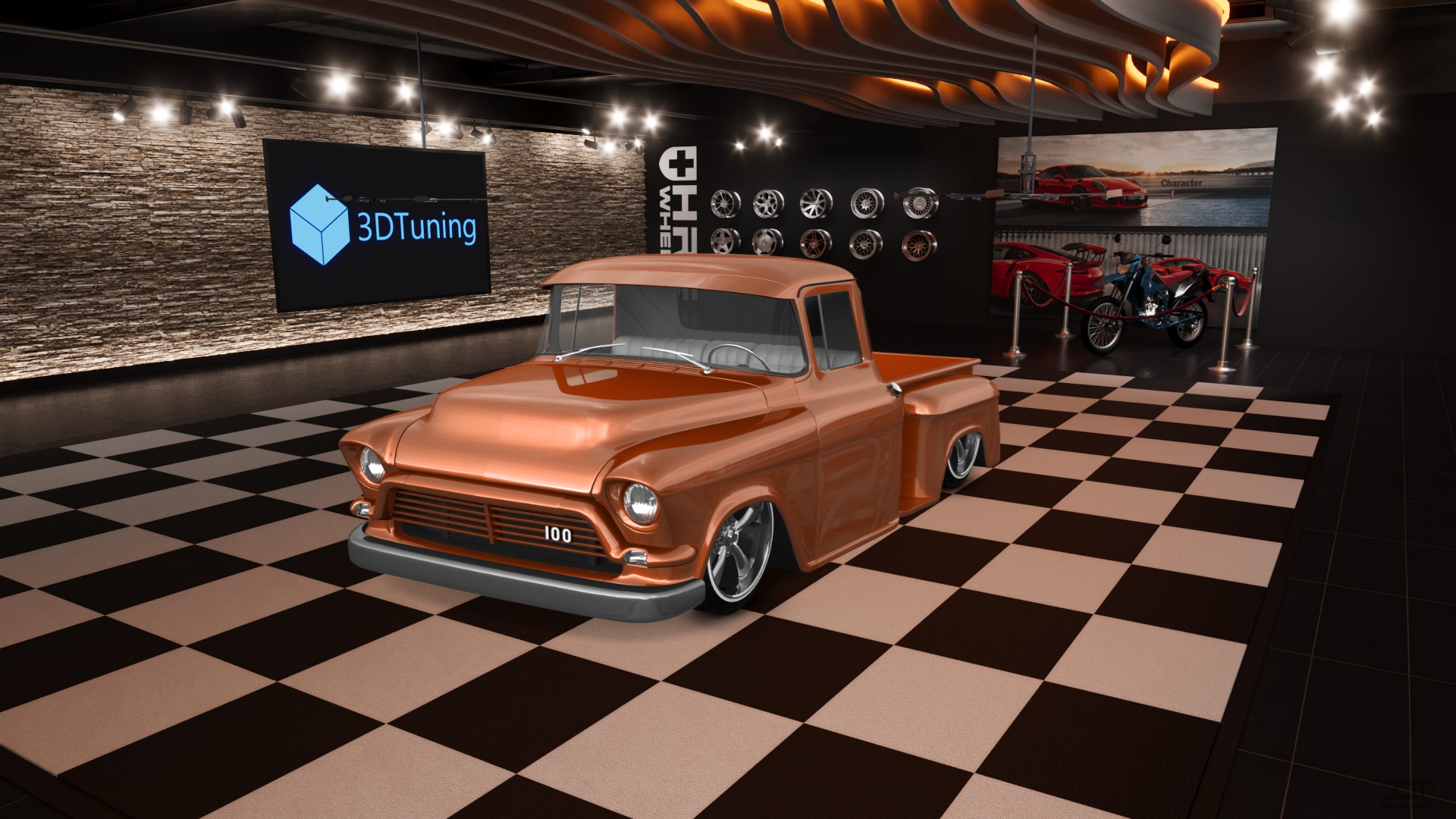 GMC 100 Stepside 2 Door pickup truck 1957