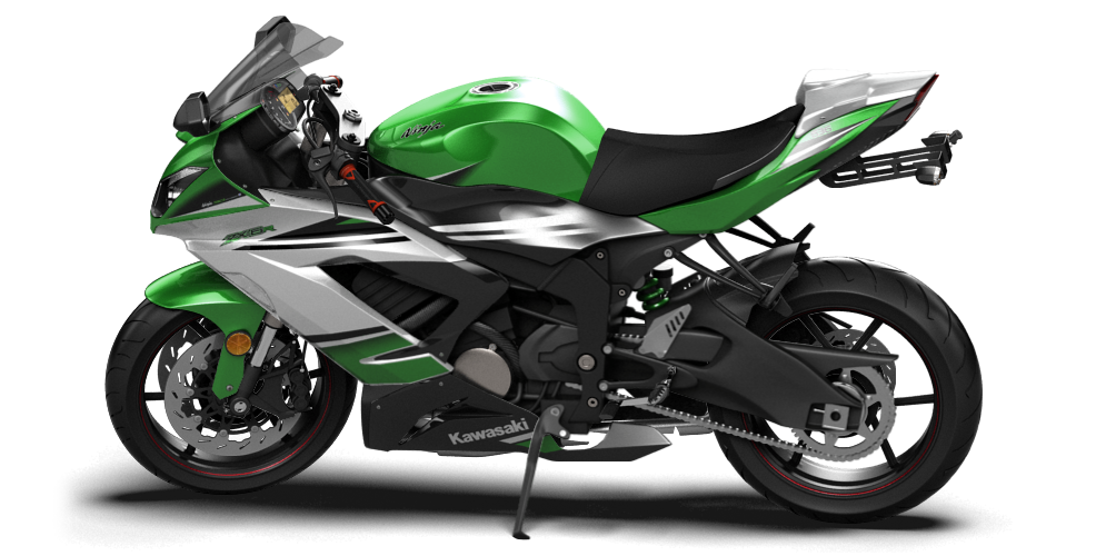 Kawasaki Ninja ZX 6R Sport Bike 2015