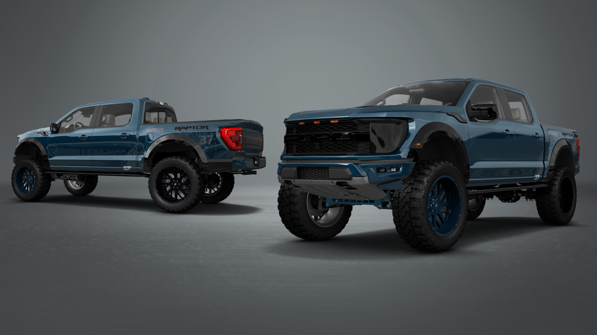 Ford F-150 Raptor 4 Door pickup truck 2021